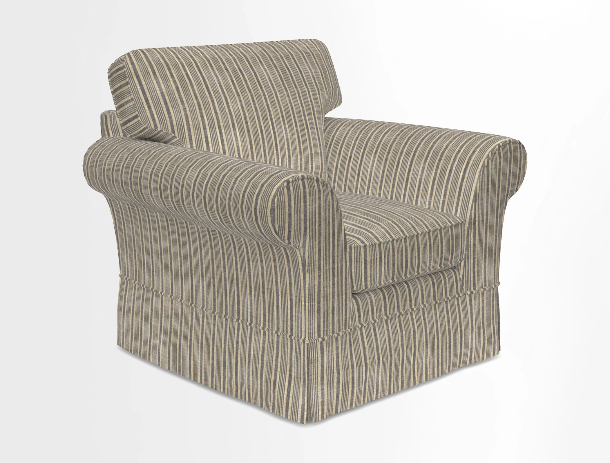 Lanhydrock Chair in Two Tone Plain Biscuit