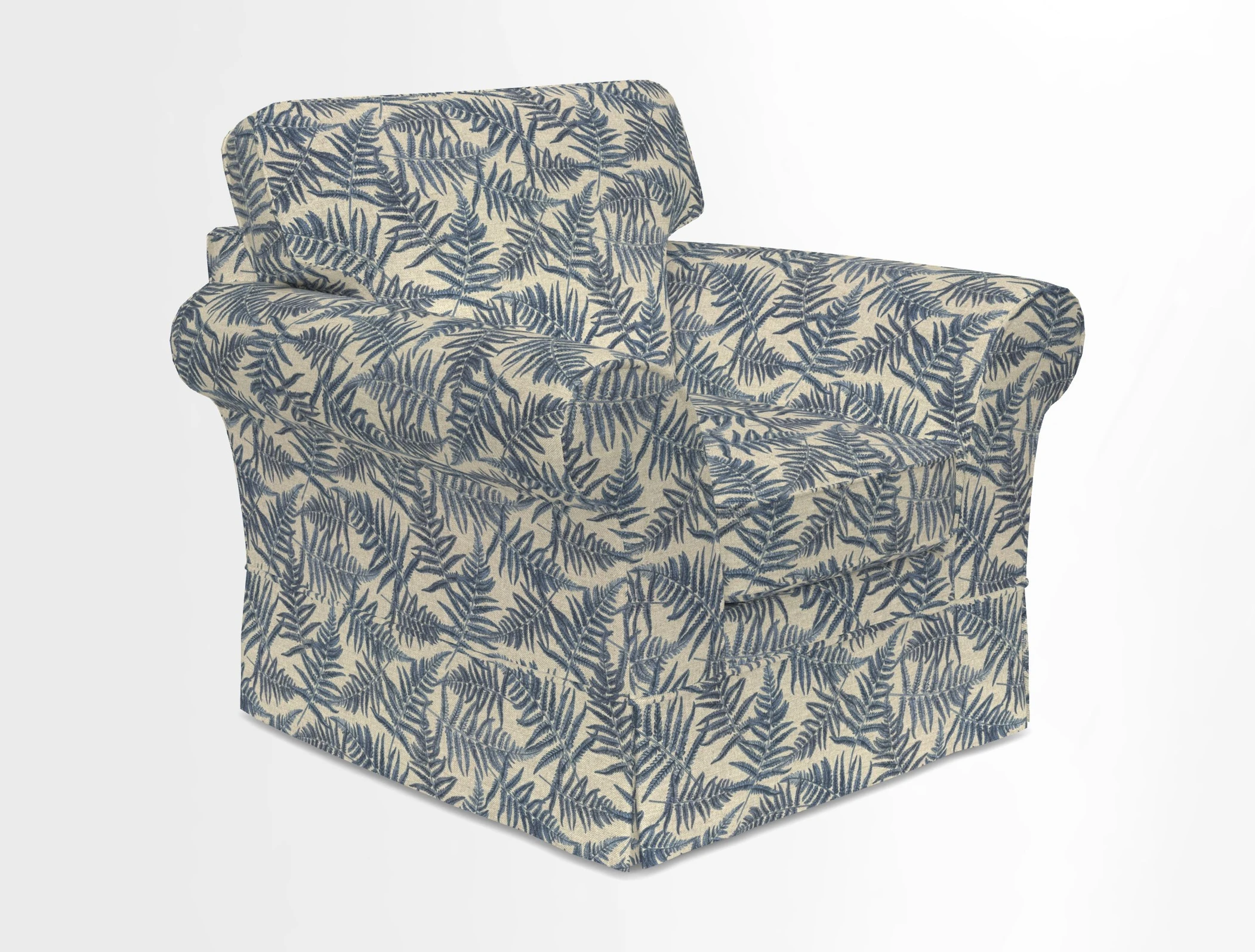 Lanhydrock Chair in Two Tone Plain Biscuit