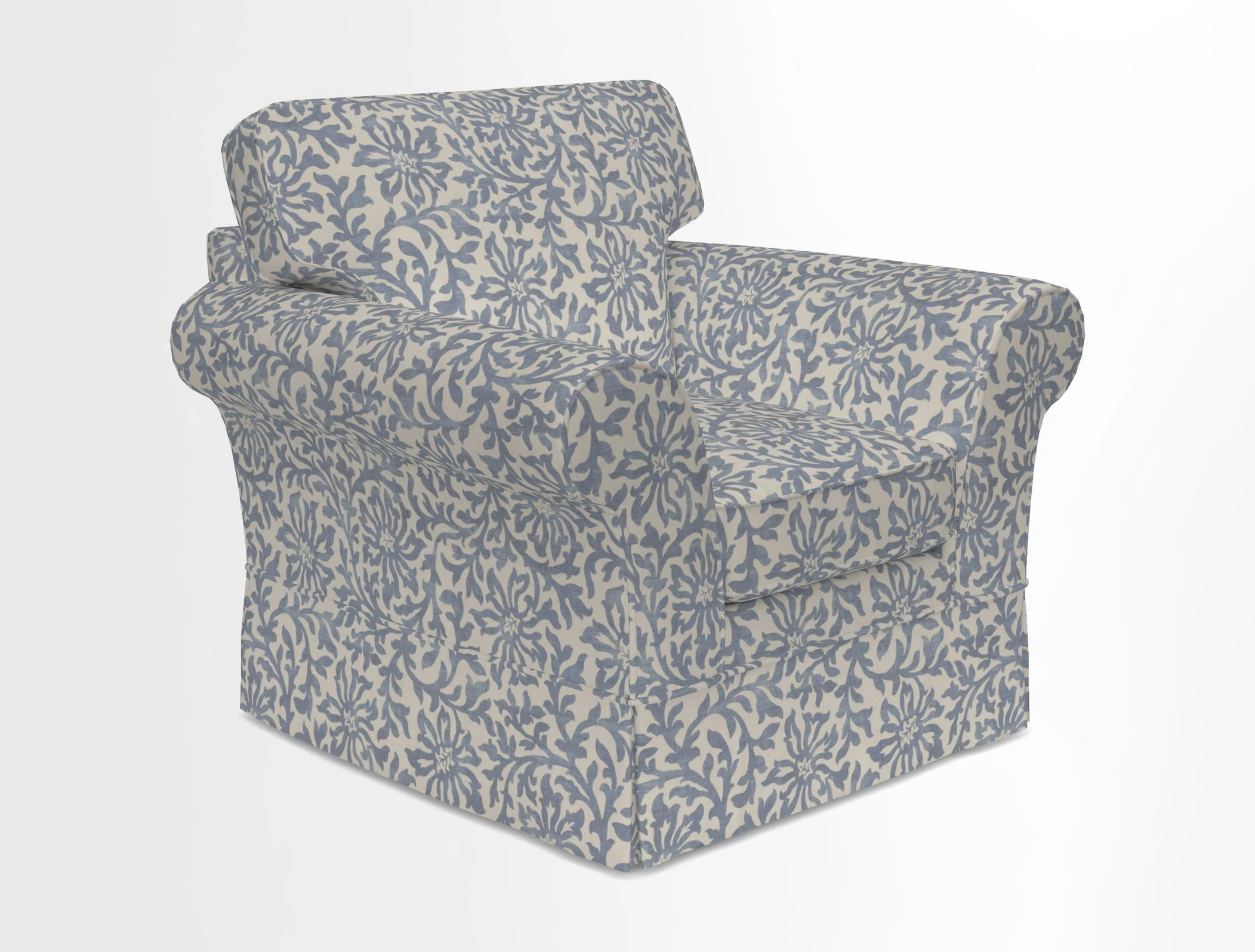 Lanhydrock Chair in Two Tone Plain Biscuit