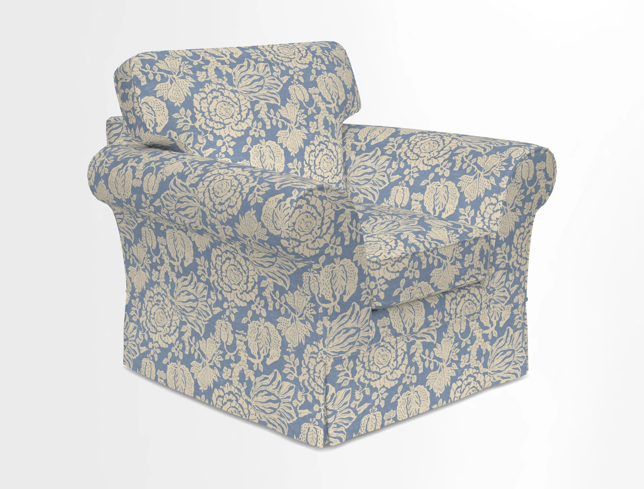 Lanhydrock Chair in Two Tone Plain Biscuit