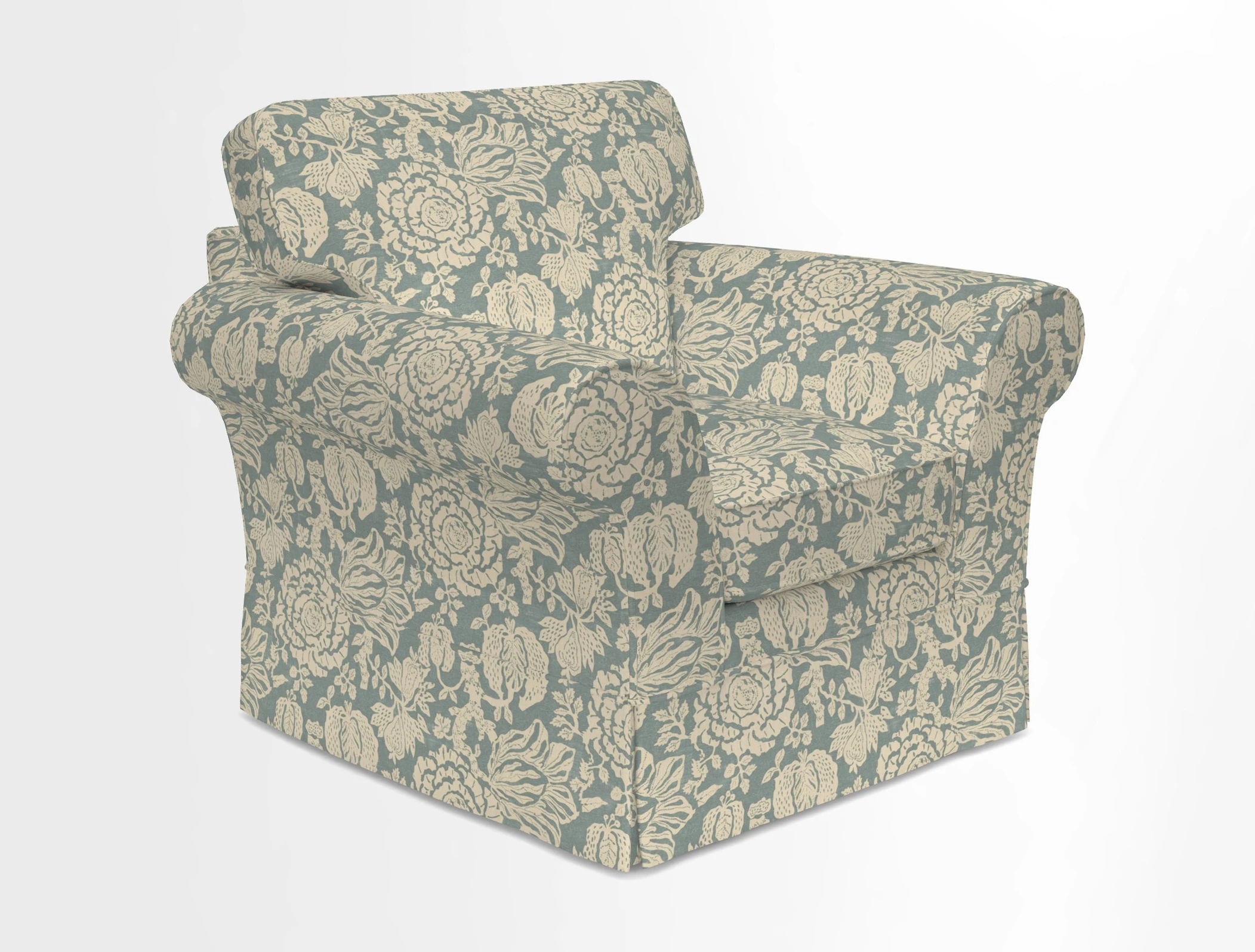 Lanhydrock Chair in Two Tone Plain Biscuit