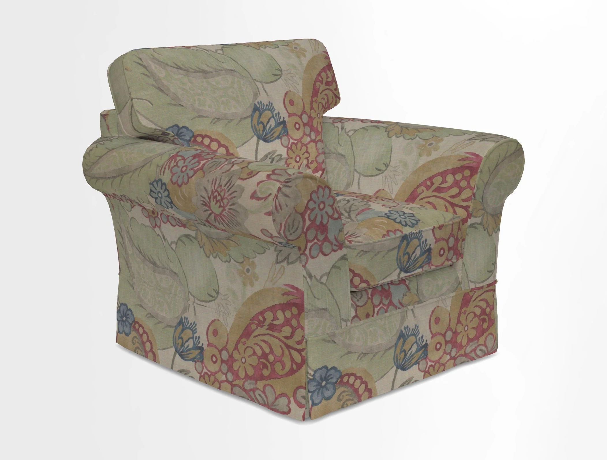 Lanhydrock Chair in Two Tone Plain Biscuit