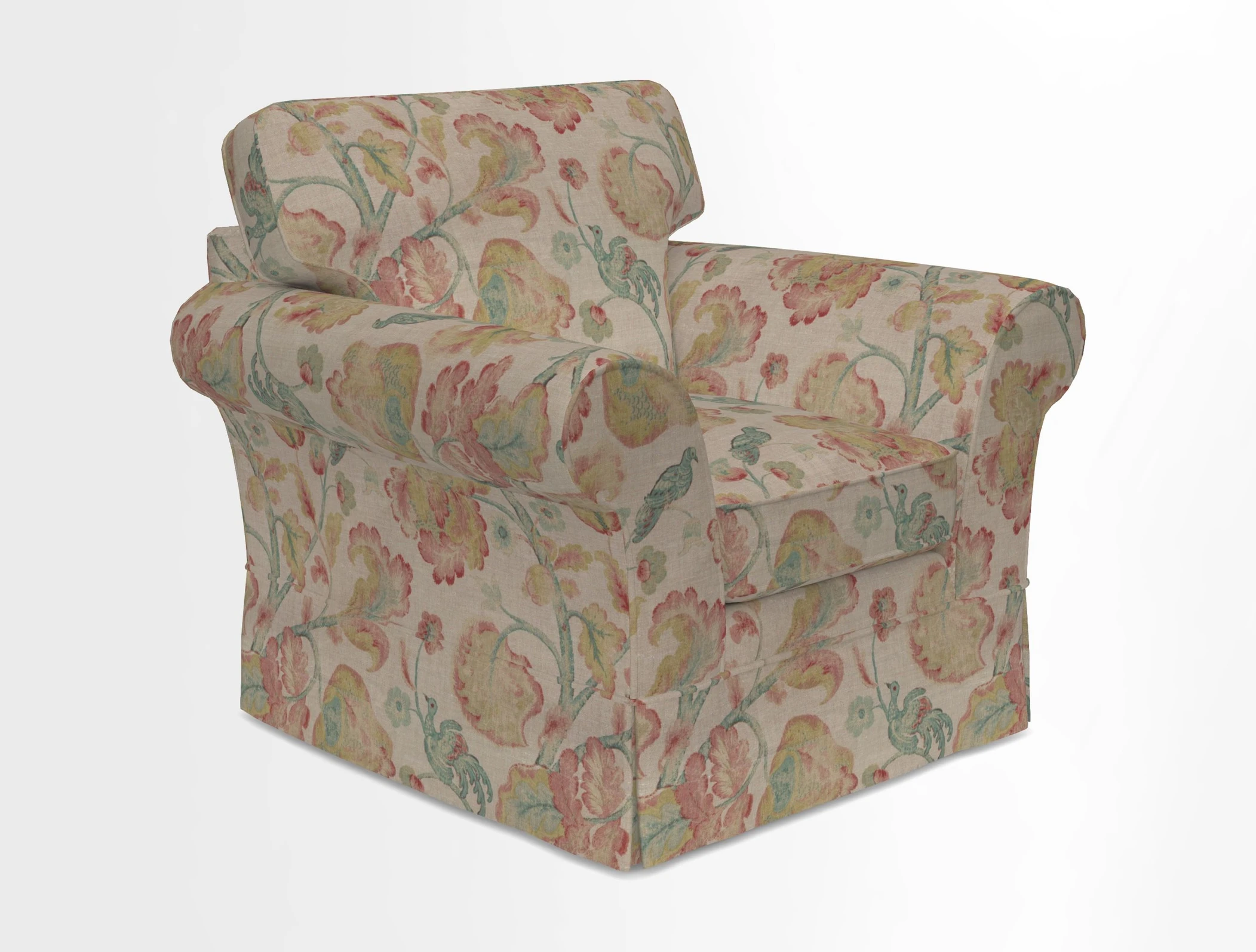 Lanhydrock Chair in Two Tone Plain Biscuit