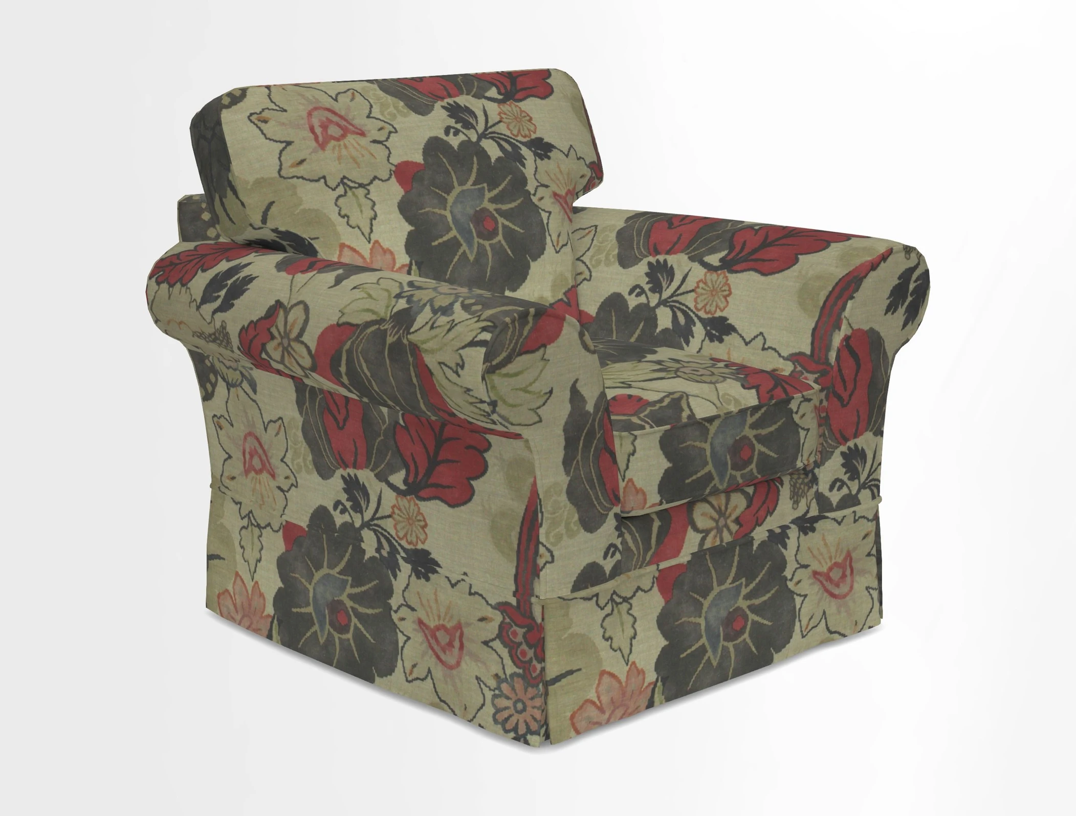Lanhydrock Chair in Two Tone Plain Biscuit