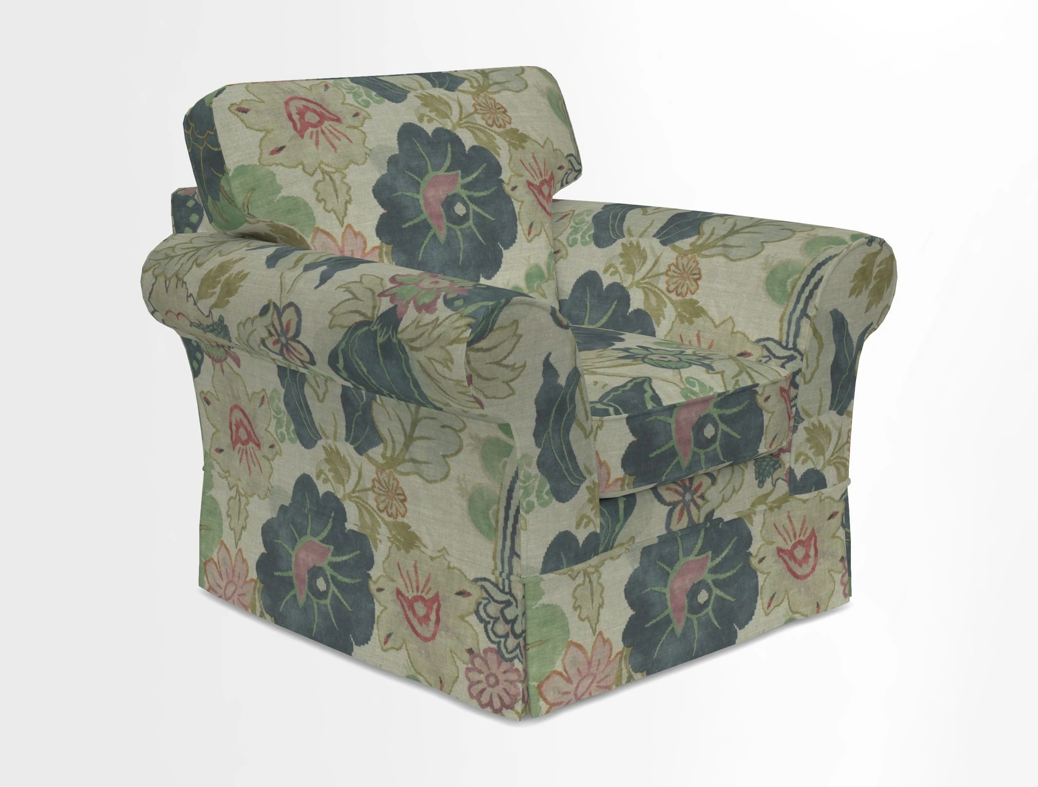 Lanhydrock Chair in Two Tone Plain Biscuit