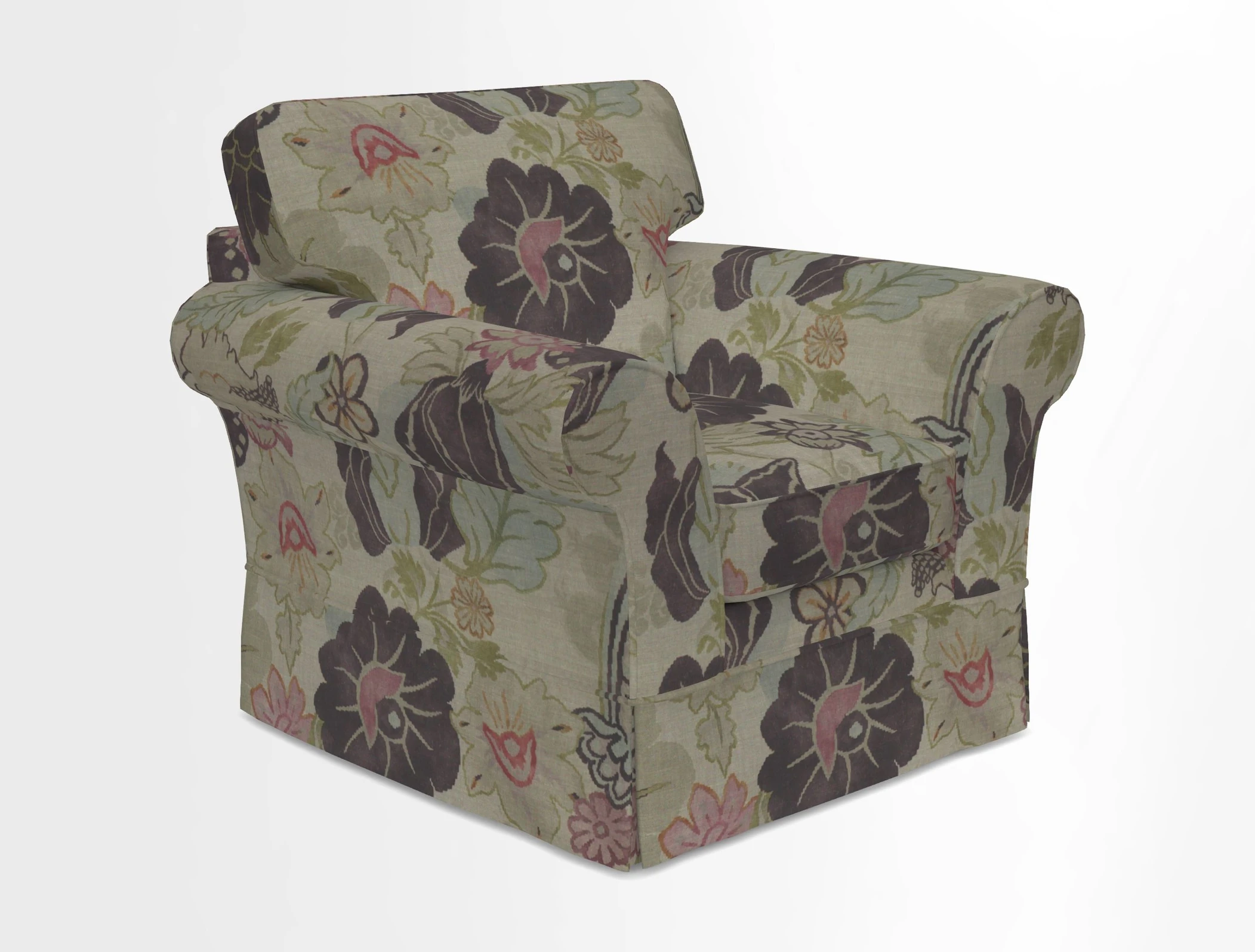 Lanhydrock Chair in Two Tone Plain Biscuit