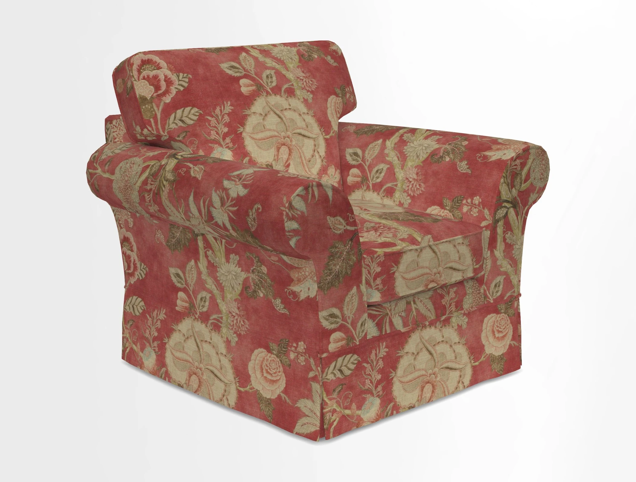 Lanhydrock Chair in Two Tone Plain Biscuit