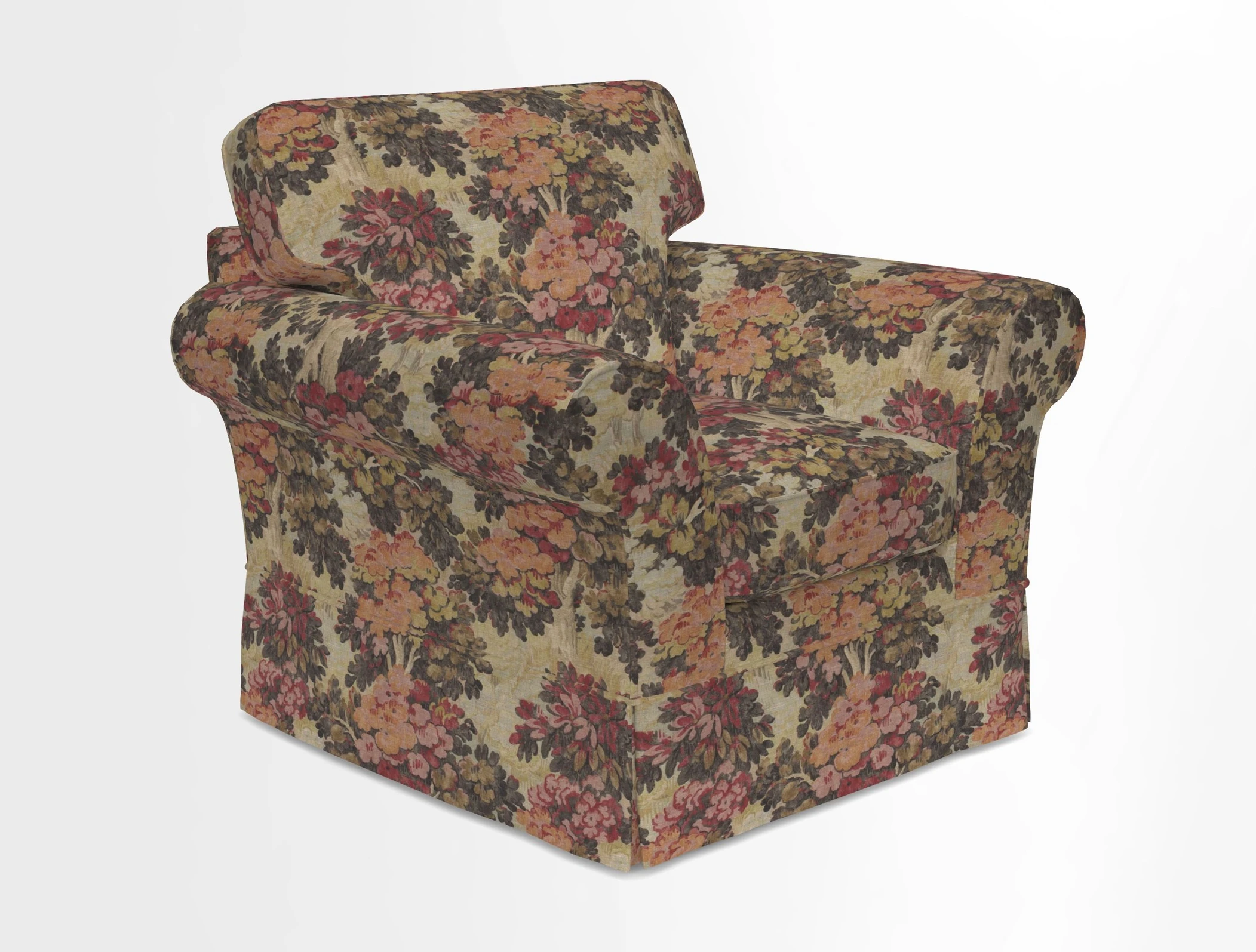 Lanhydrock Chair in Two Tone Plain Biscuit
