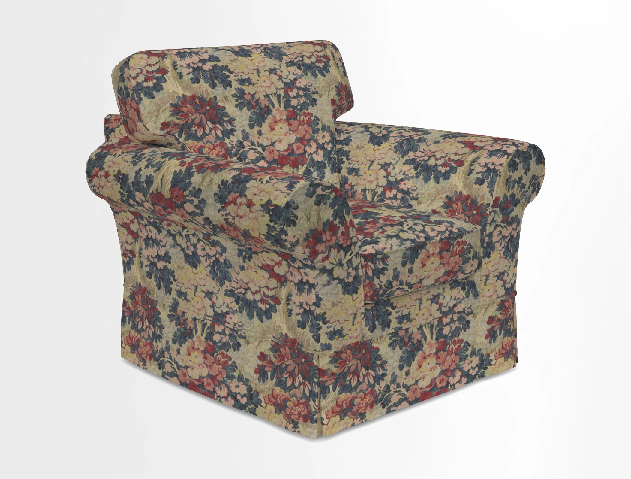 Lanhydrock Chair in Two Tone Plain Biscuit