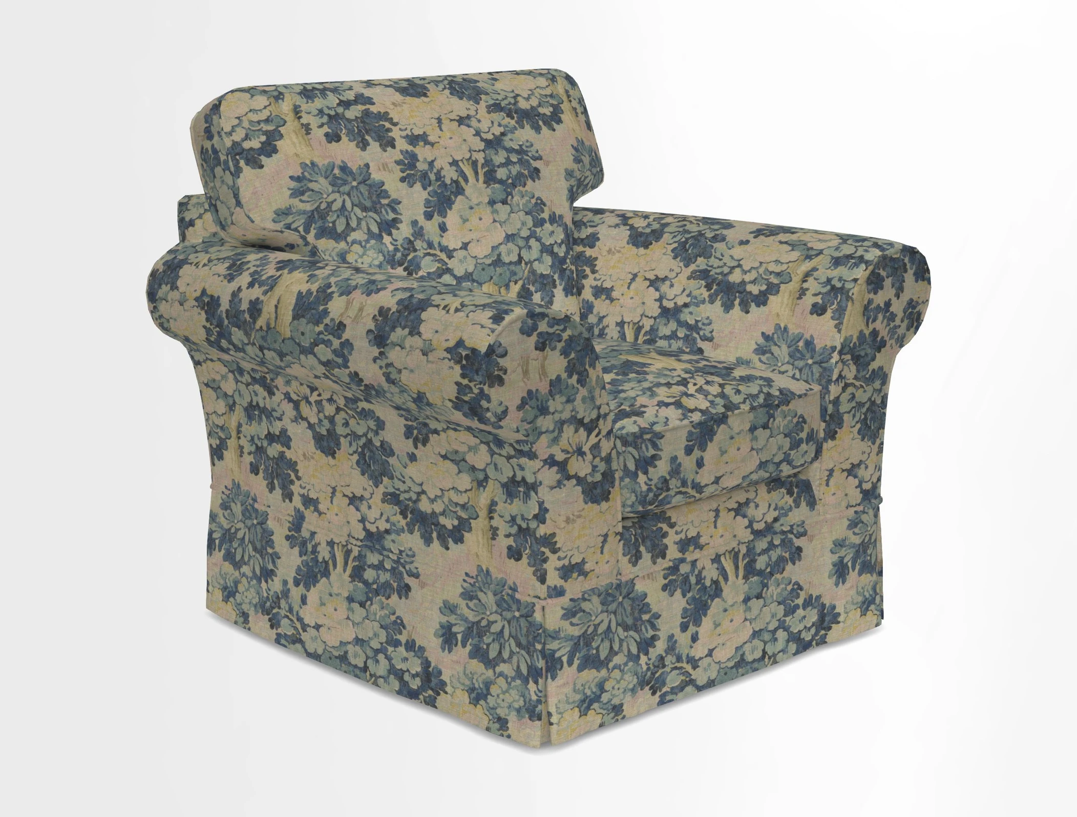 Lanhydrock Chair in Two Tone Plain Biscuit