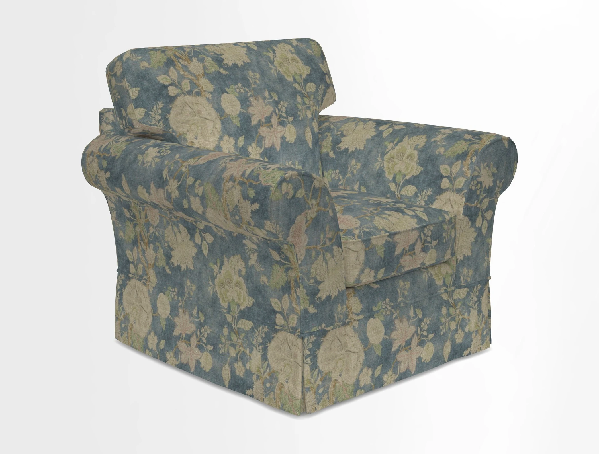 Lanhydrock Chair in Two Tone Plain Biscuit