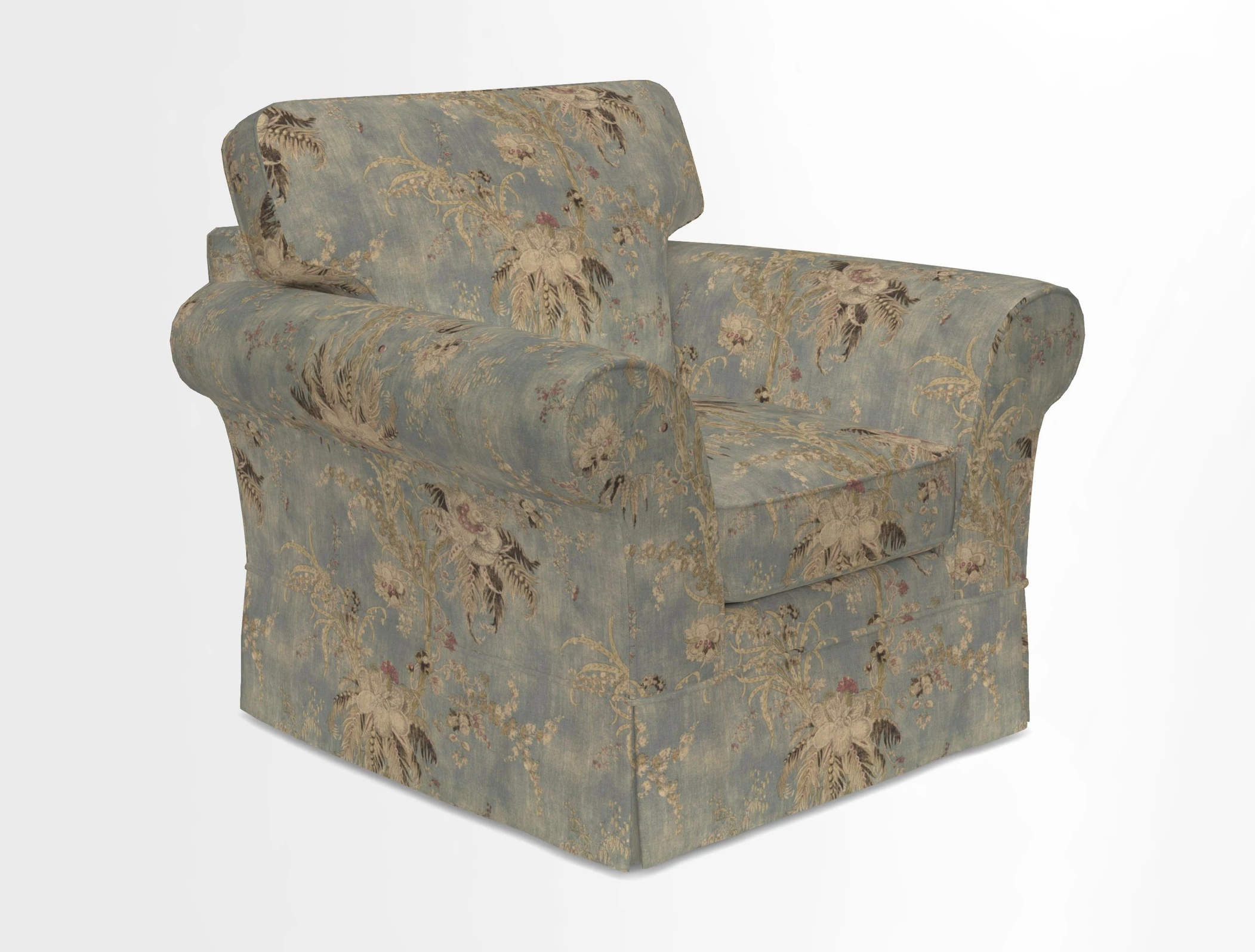 Lanhydrock Chair in Two Tone Plain Biscuit