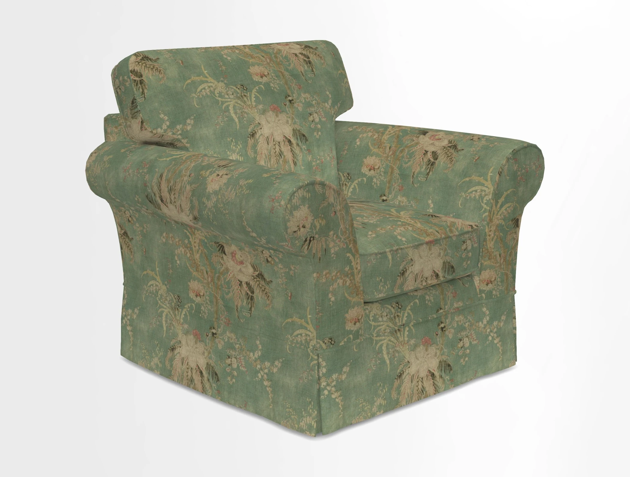 Lanhydrock Chair in Two Tone Plain Biscuit
