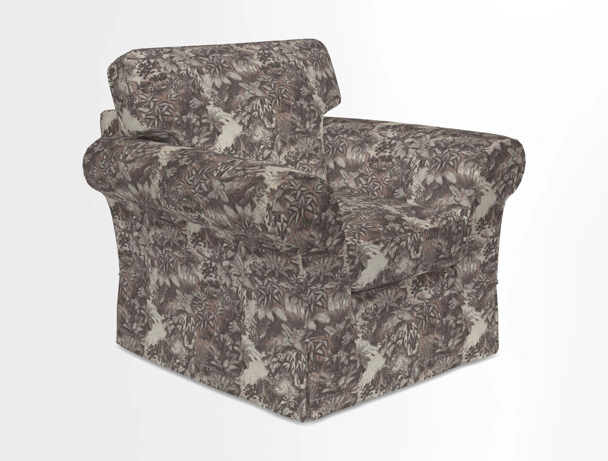 Lanhydrock Chair in Two Tone Plain Biscuit