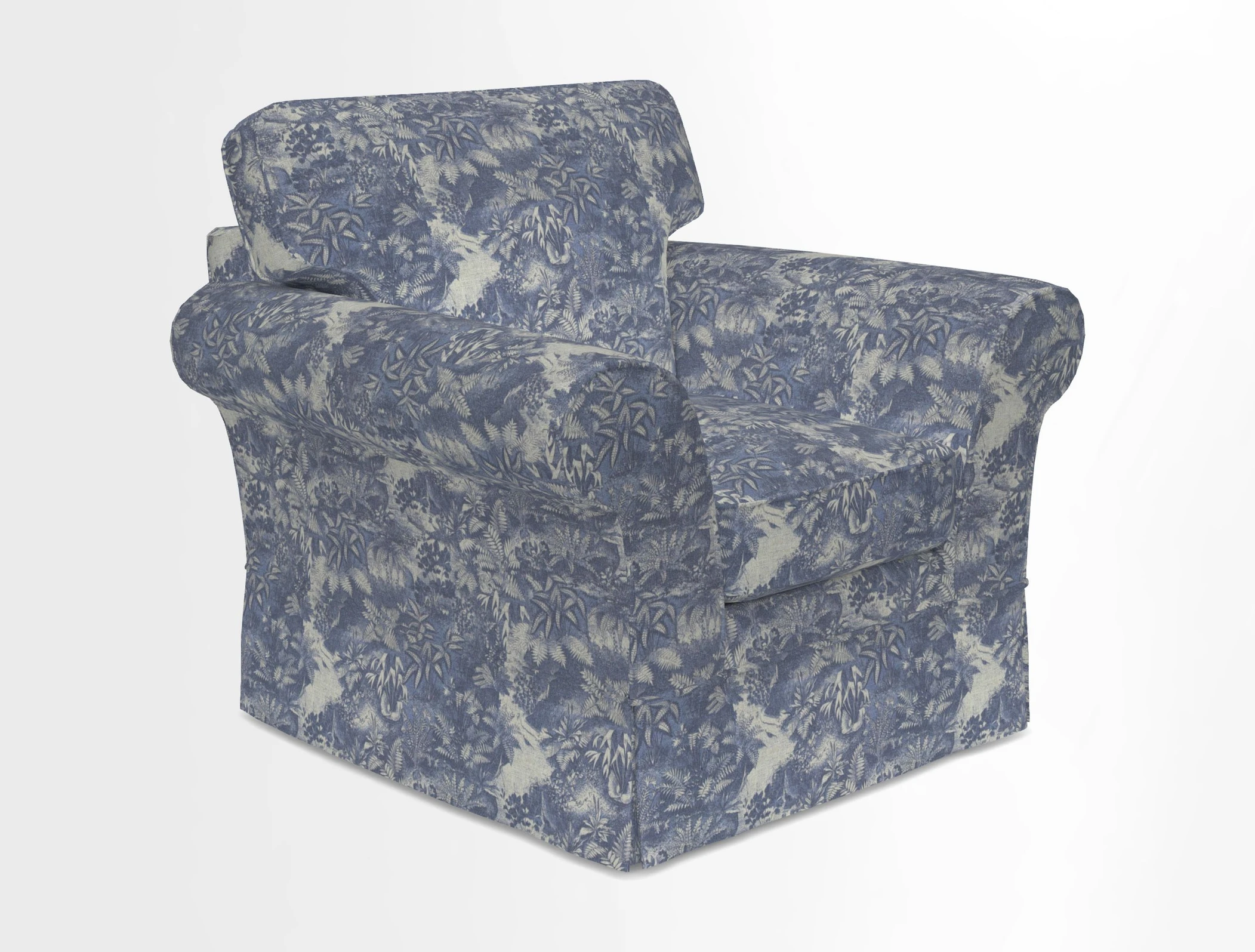 Lanhydrock Chair in Two Tone Plain Biscuit