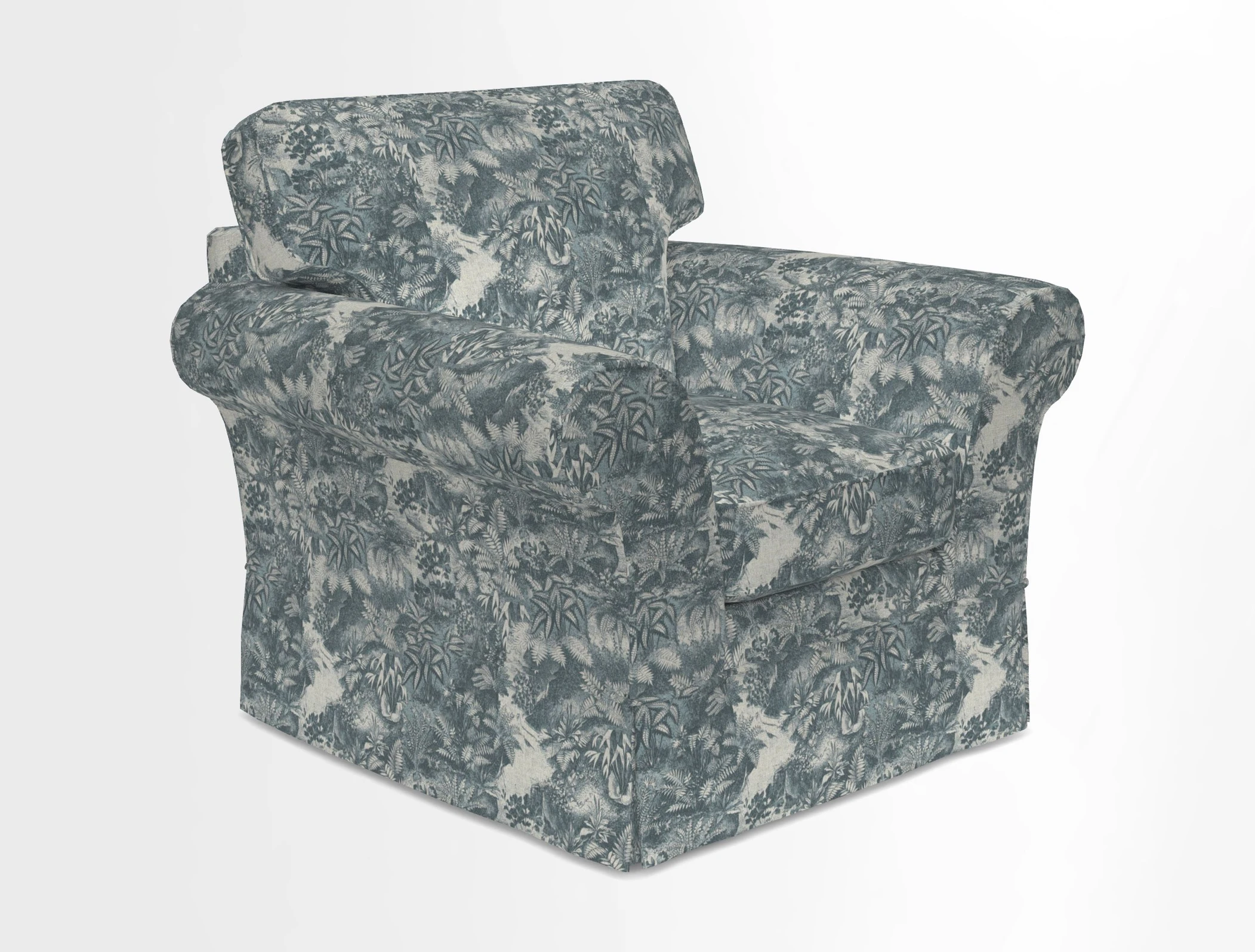 Lanhydrock Chair in Two Tone Plain Biscuit