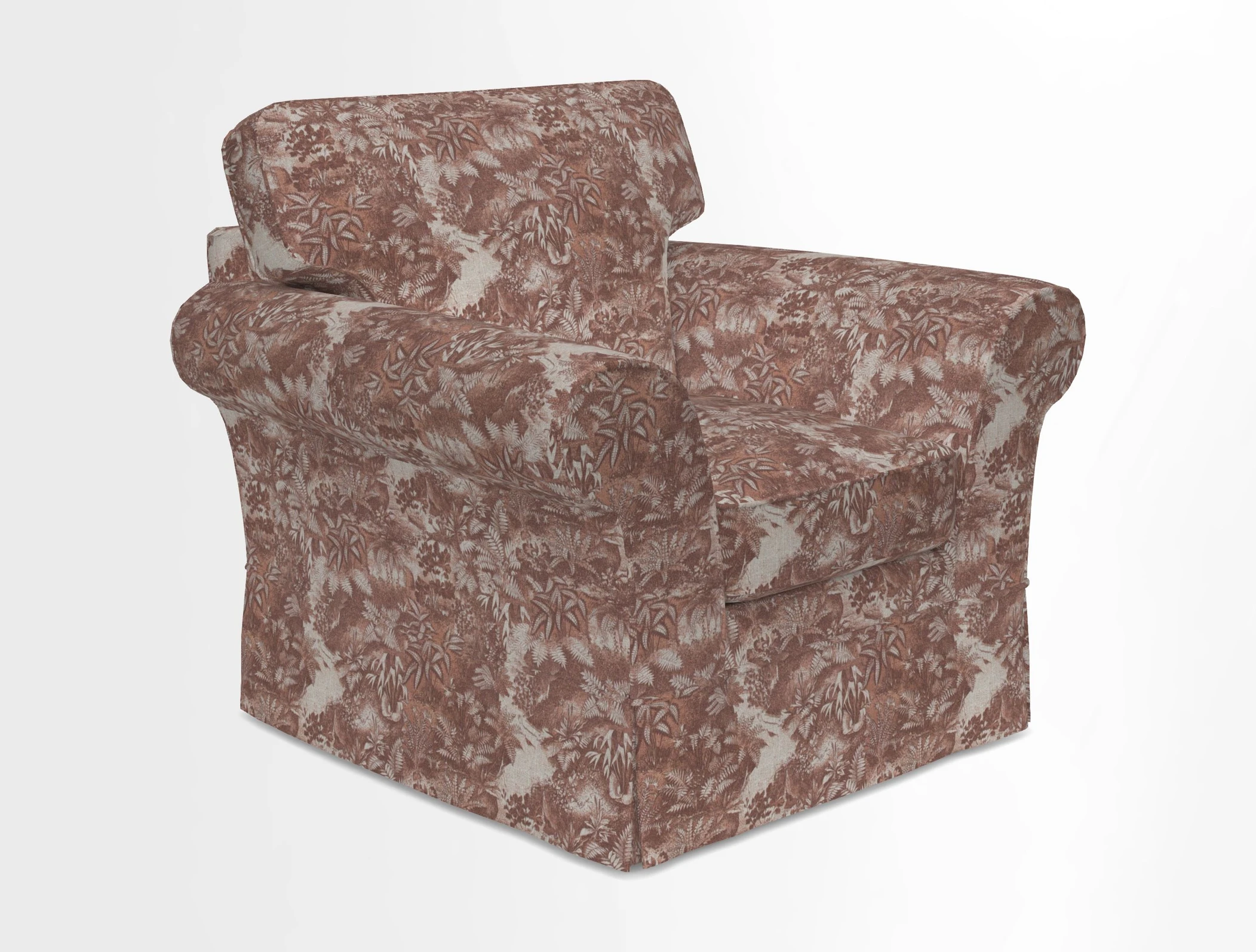 Lanhydrock Chair in Two Tone Plain Biscuit