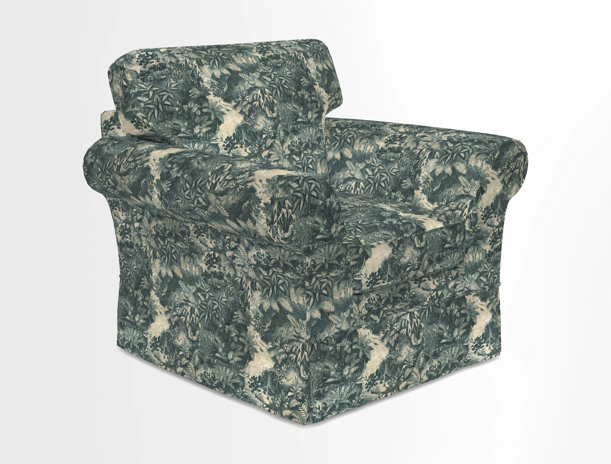 Lanhydrock Chair in Two Tone Plain Biscuit