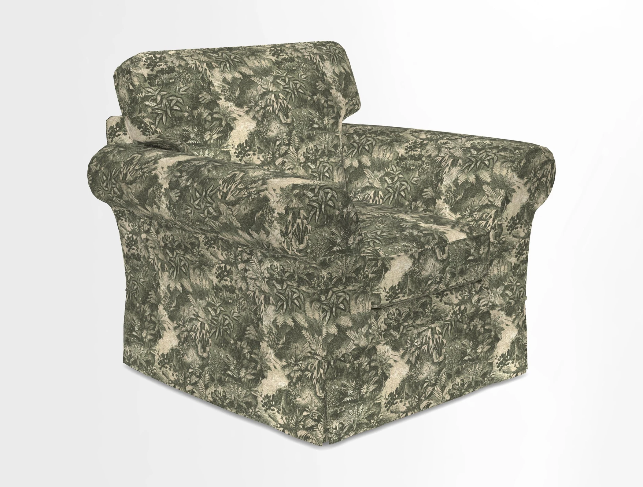 Lanhydrock Chair in Two Tone Plain Biscuit