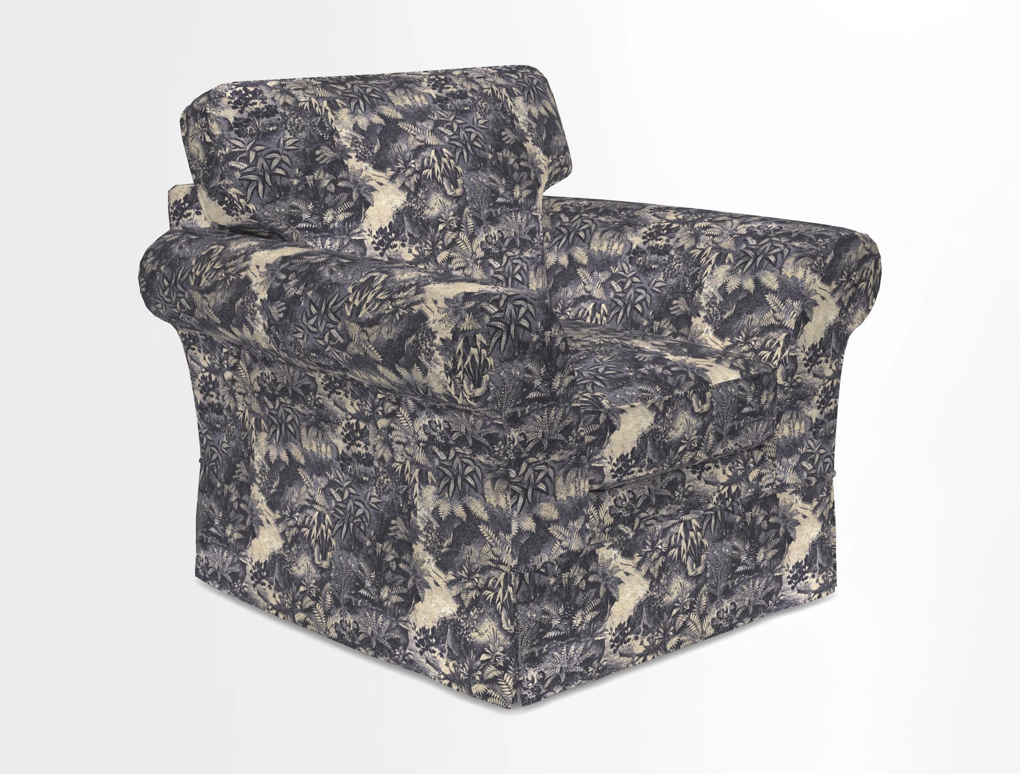 Lanhydrock Chair in Two Tone Plain Biscuit