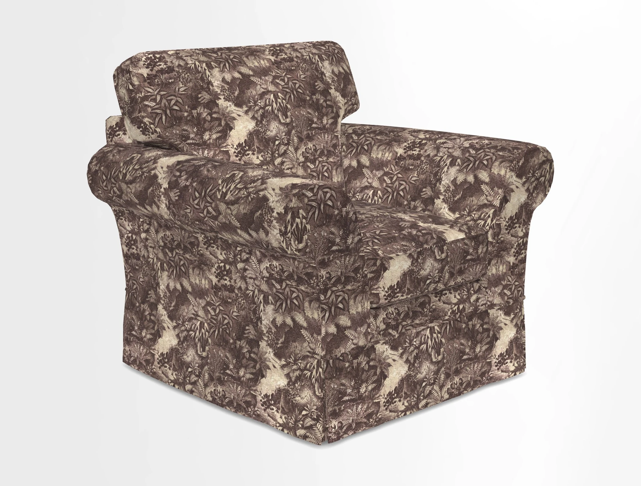 Lanhydrock Chair in Two Tone Plain Biscuit