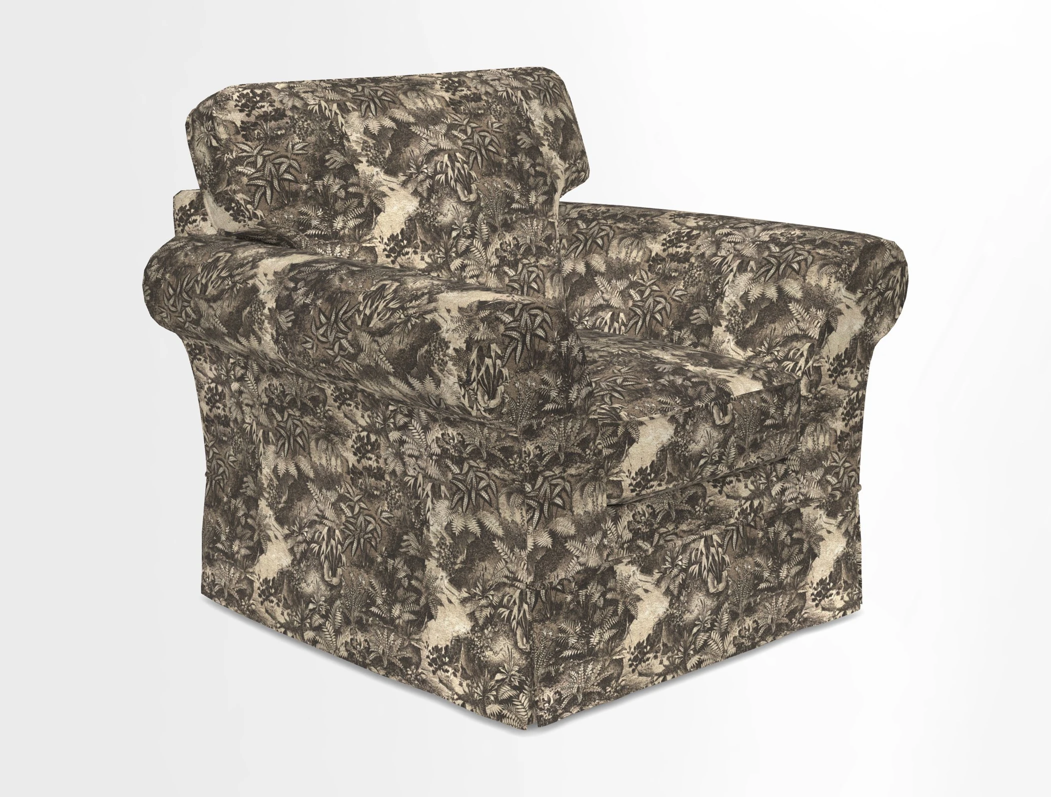 Lanhydrock Chair in Two Tone Plain Biscuit