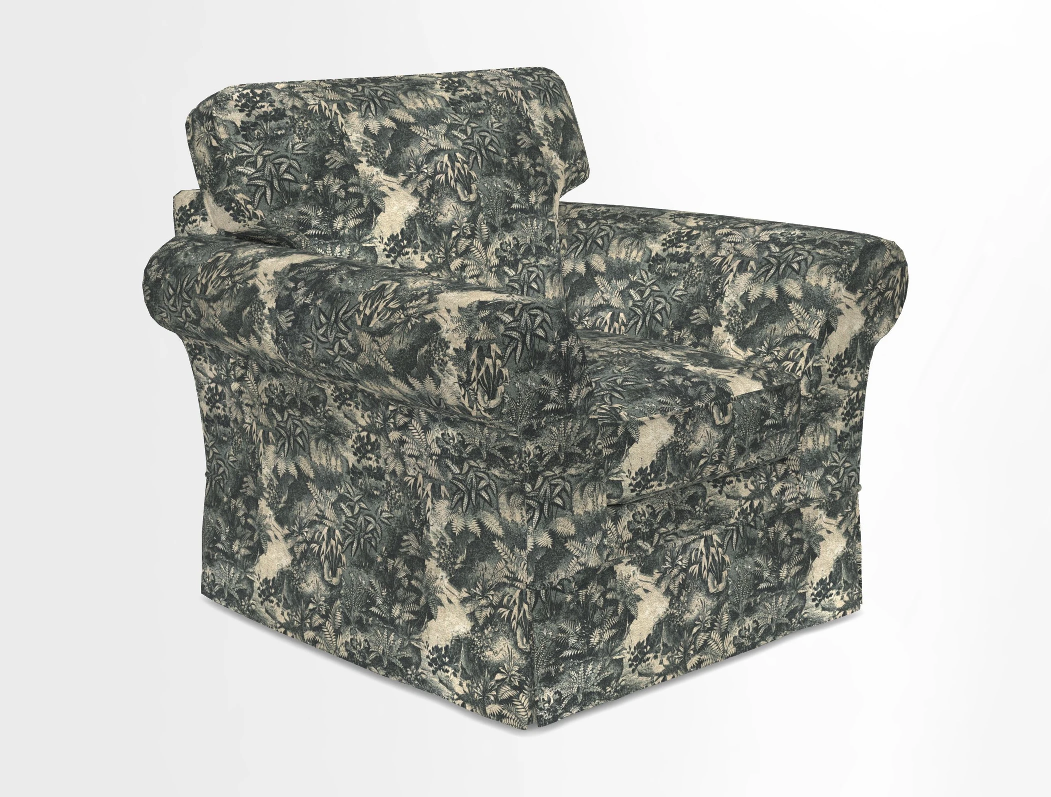 Lanhydrock Chair in Two Tone Plain Biscuit