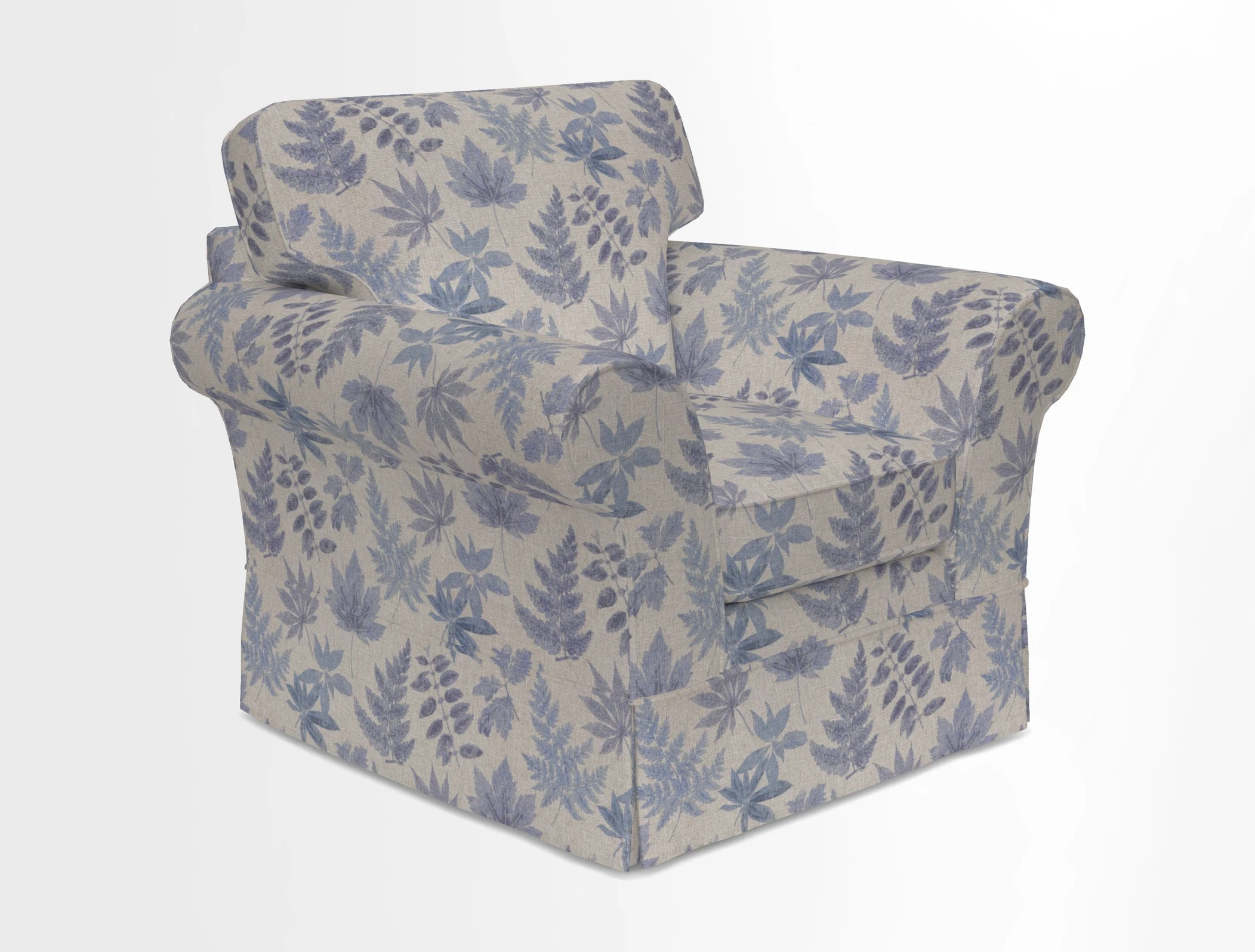 Lanhydrock Chair in Two Tone Plain Biscuit