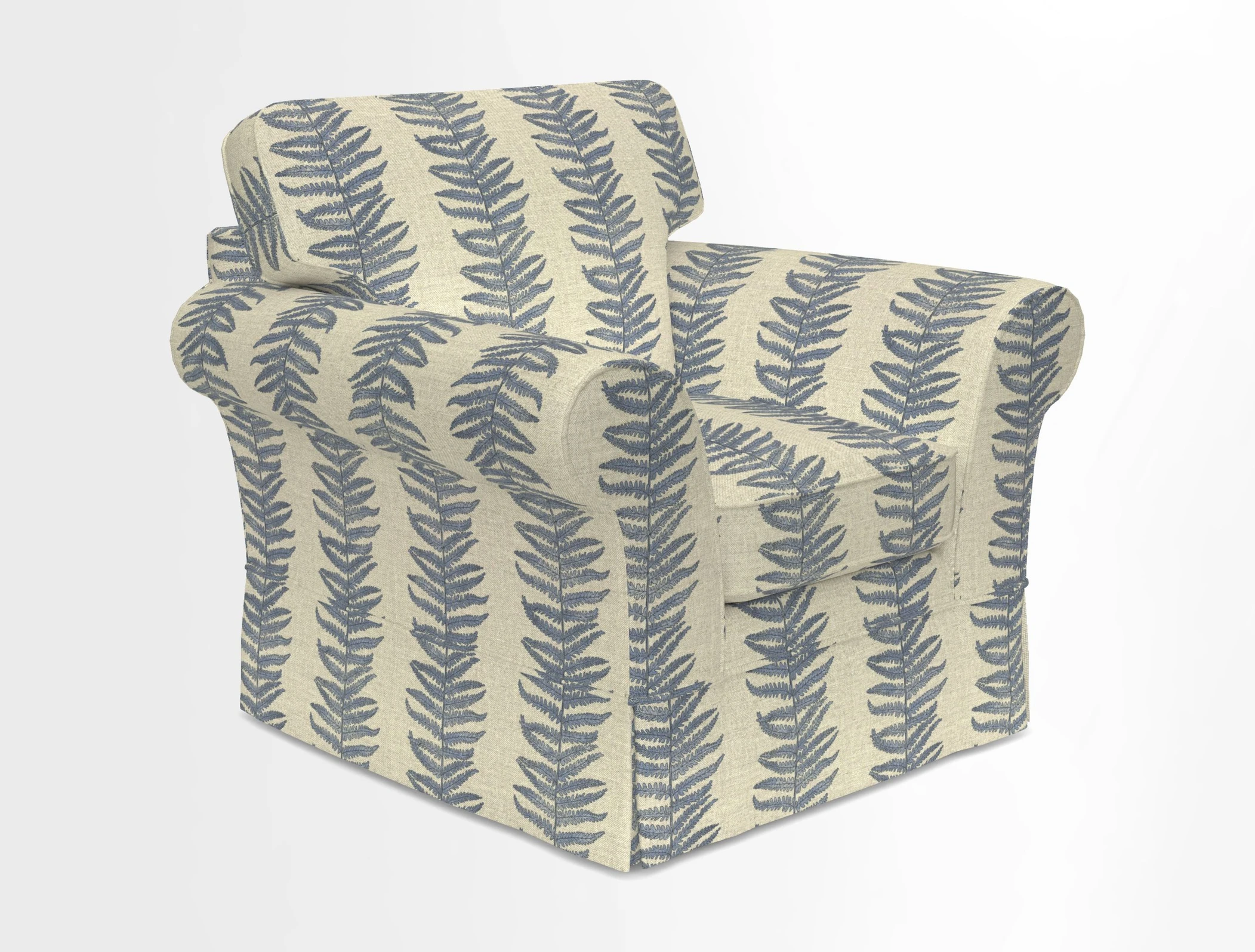 Lanhydrock Chair in Two Tone Plain Biscuit