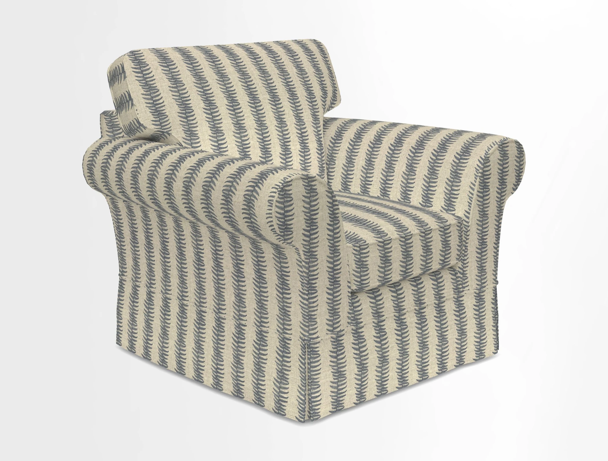 Lanhydrock Chair in Two Tone Plain Biscuit