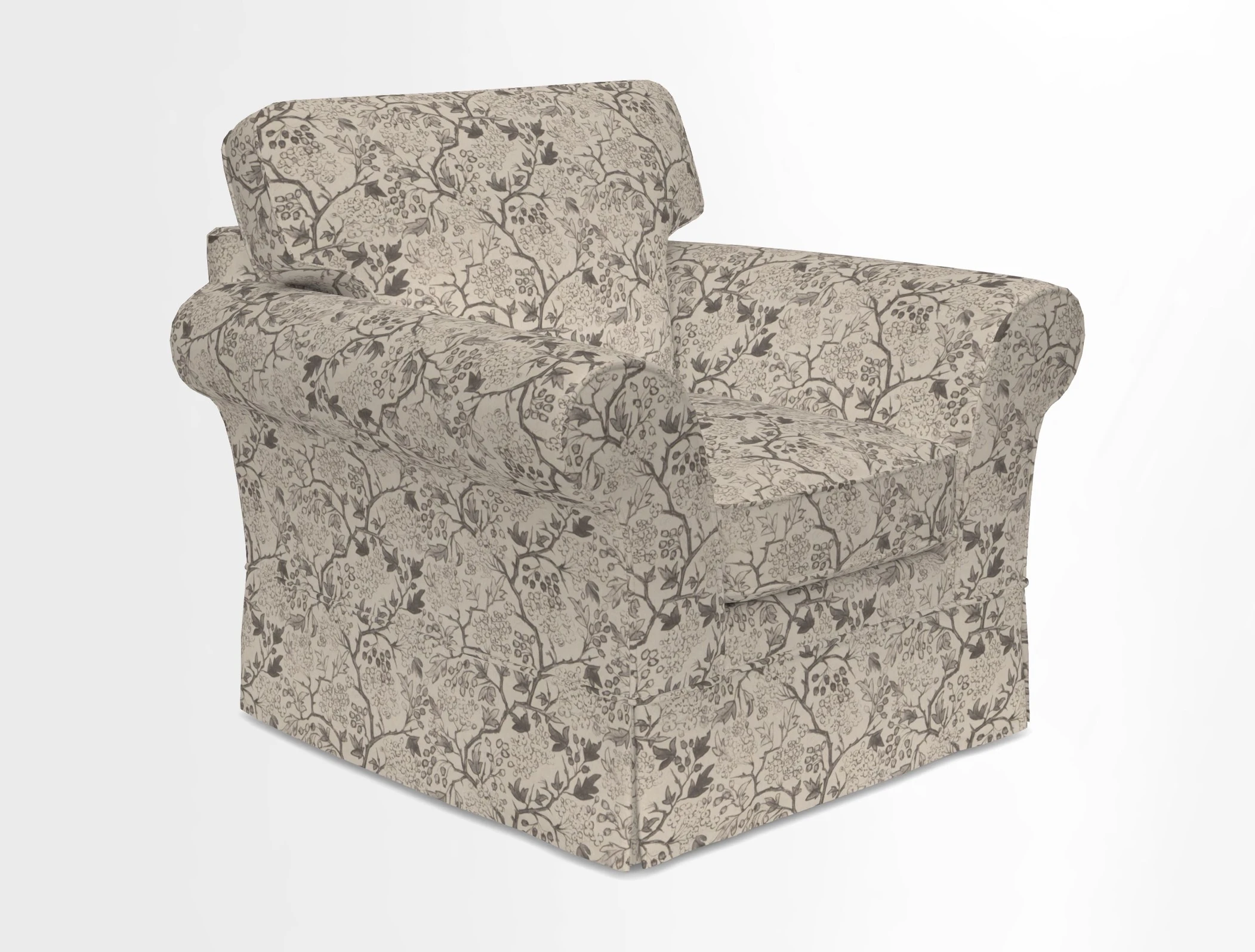 Lanhydrock Chair in Two Tone Plain Biscuit