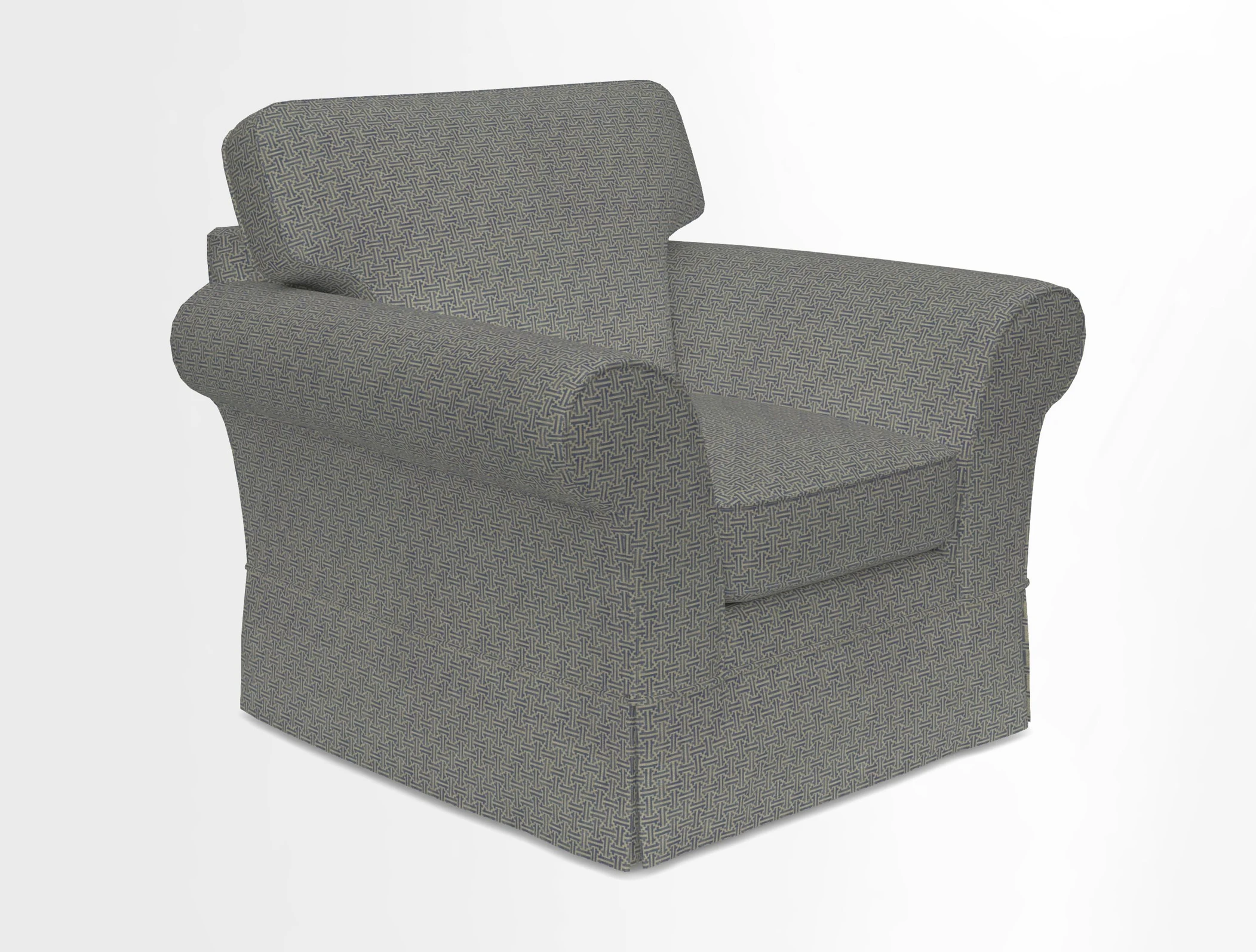 Lanhydrock Chair in Two Tone Plain Biscuit