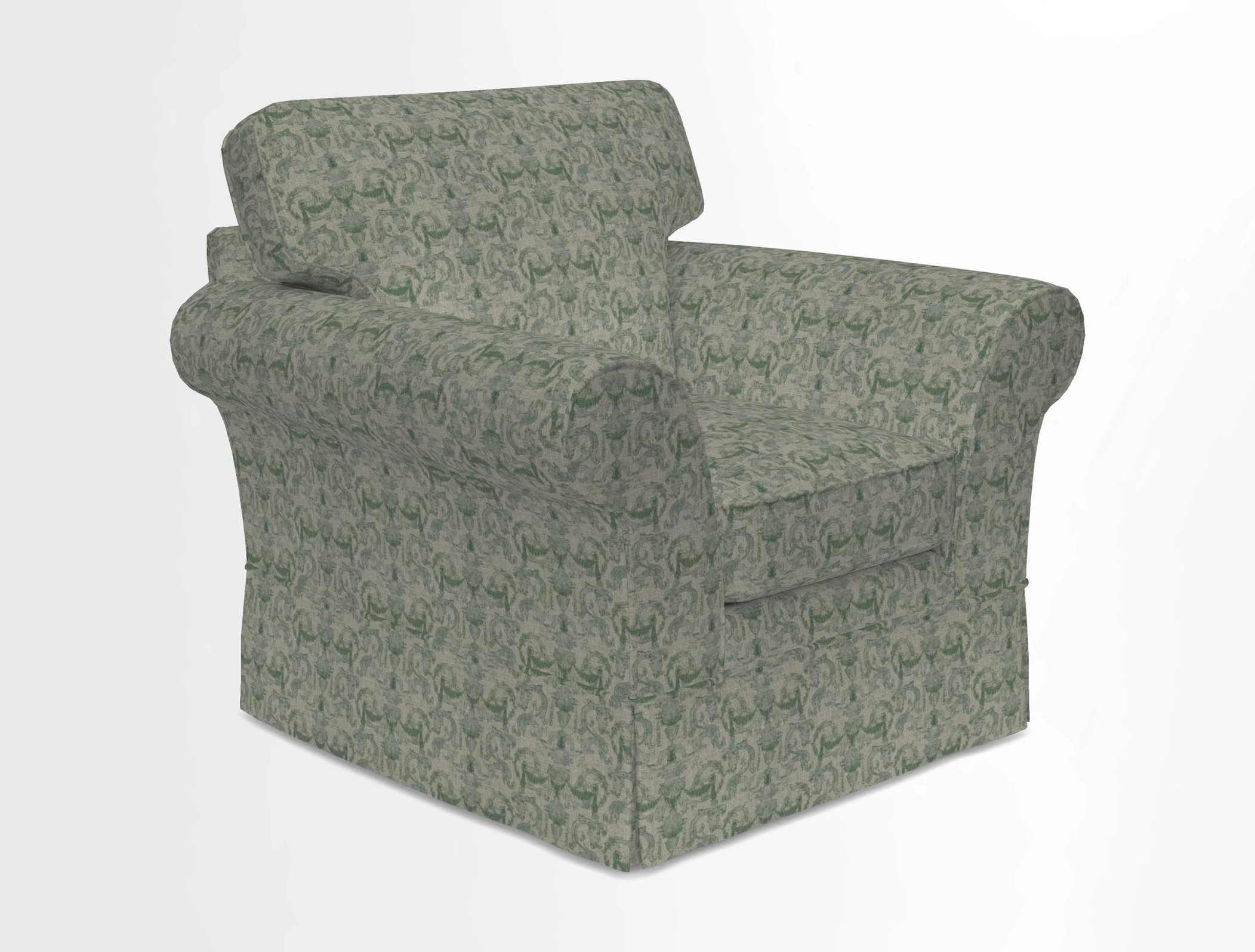 Lanhydrock Chair in Two Tone Plain Biscuit