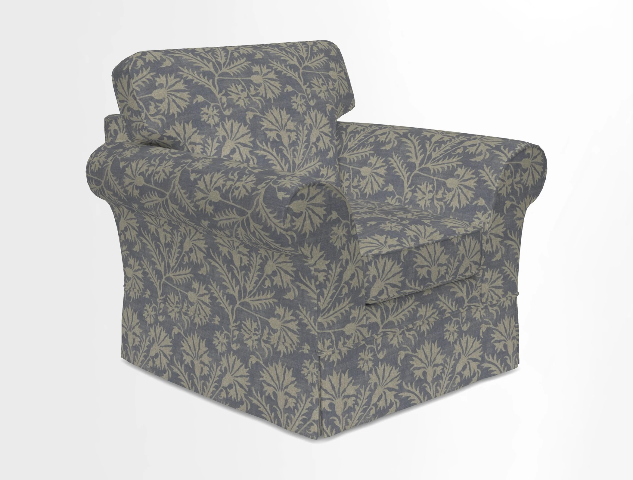 Lanhydrock Chair in Two Tone Plain Biscuit