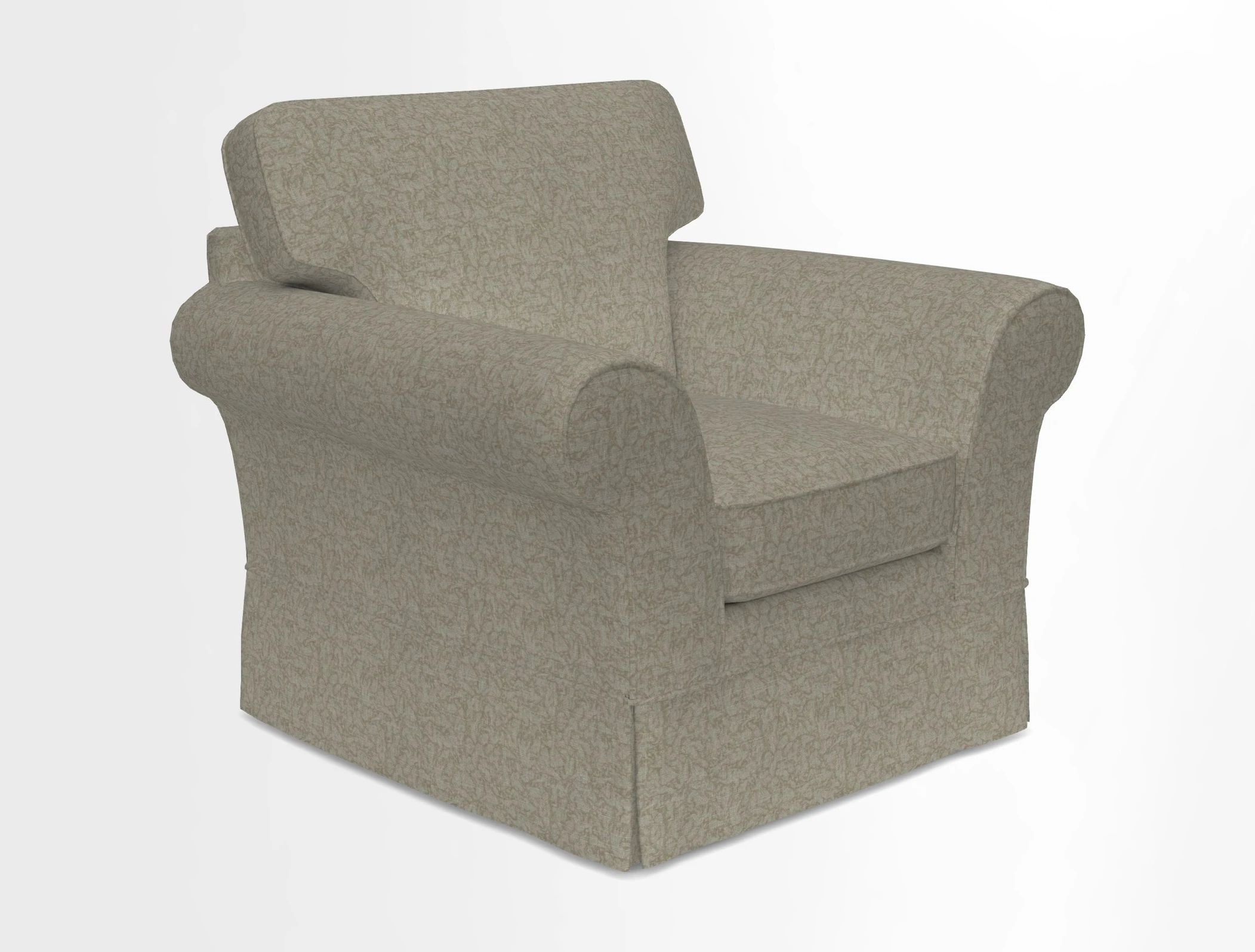 Lanhydrock Chair in Two Tone Plain Biscuit