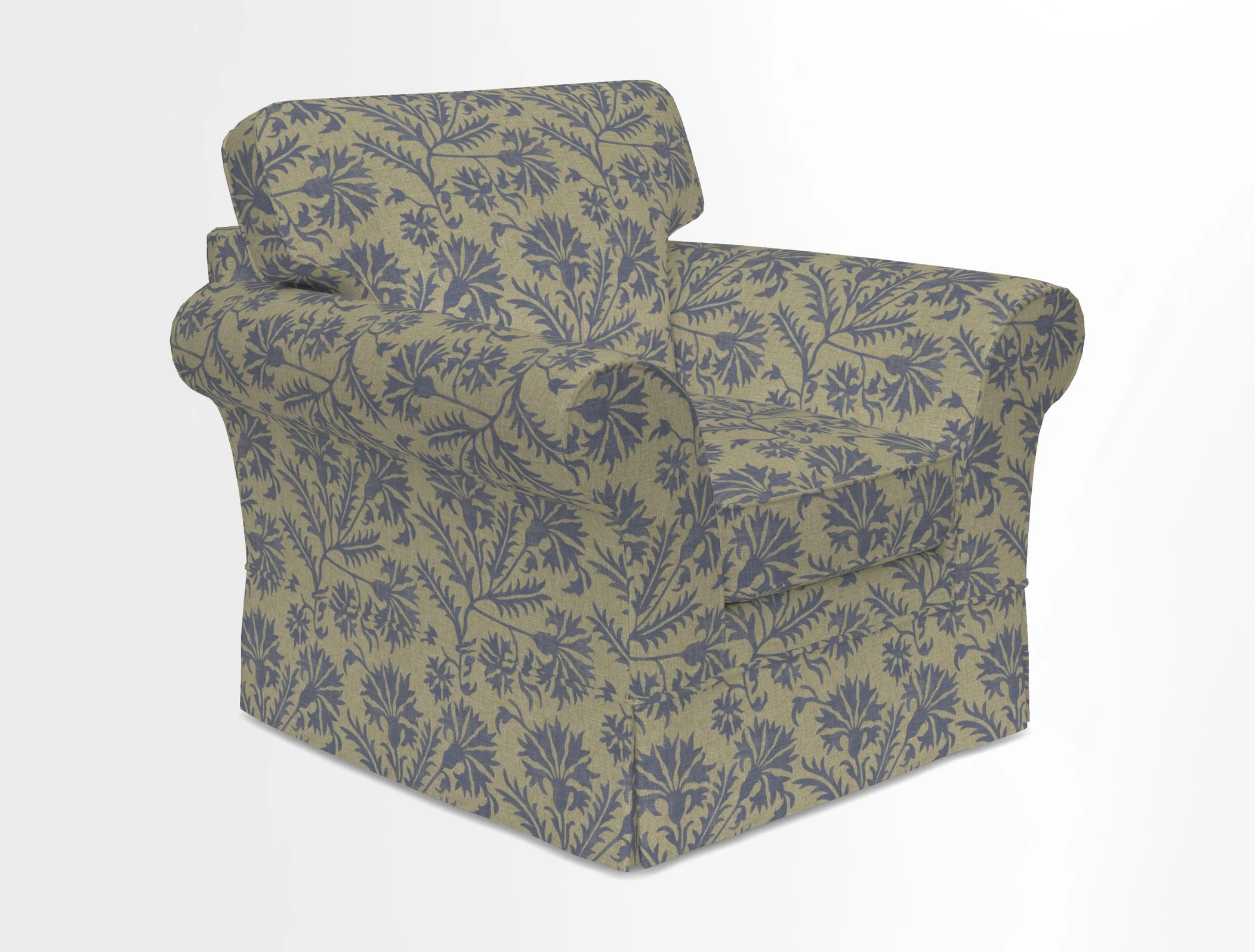 Lanhydrock Chair in Two Tone Plain Biscuit