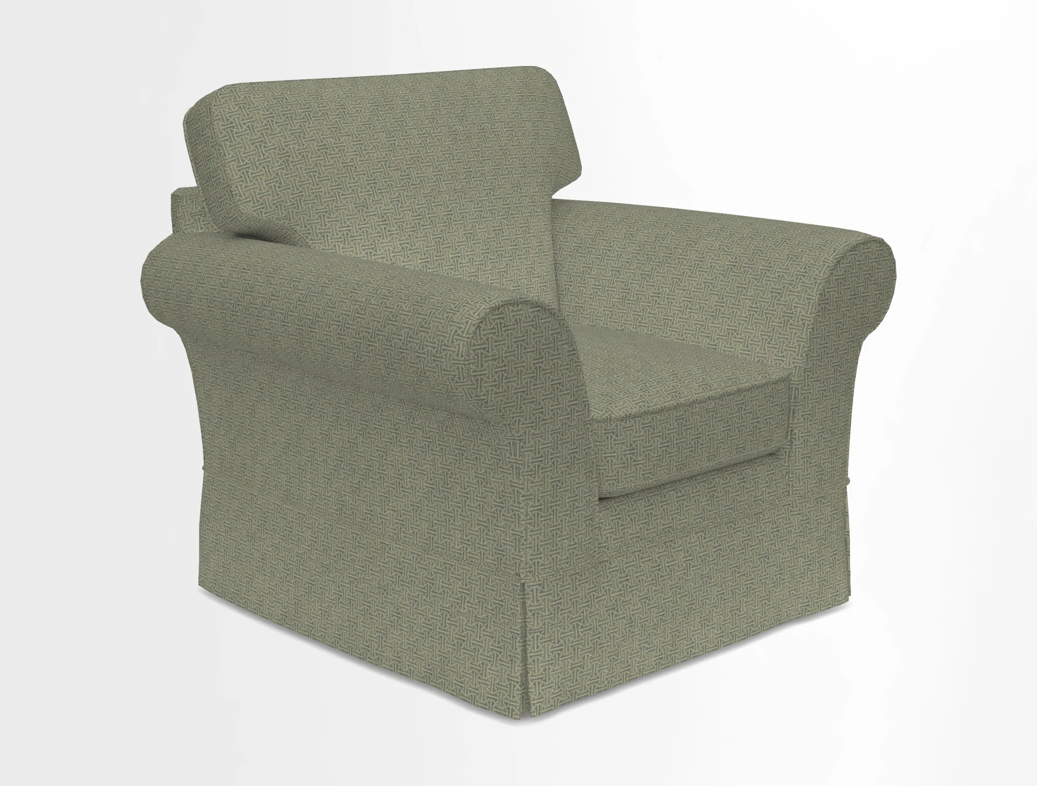 Lanhydrock Chair in Two Tone Plain Biscuit