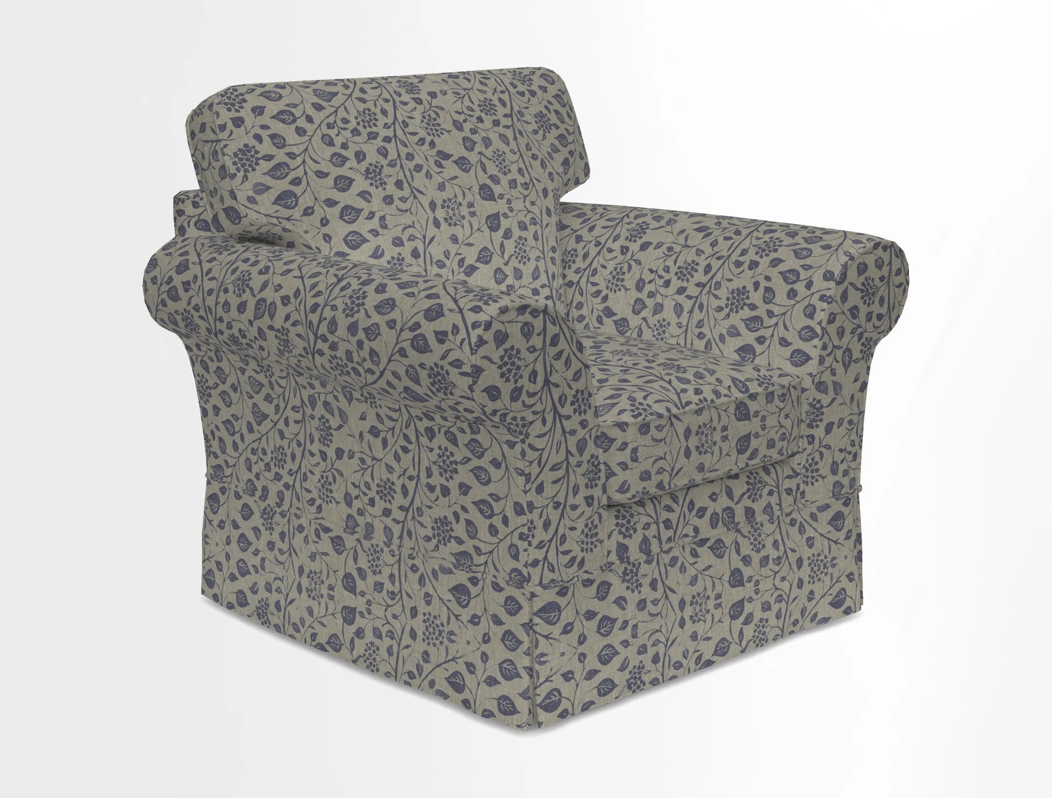 Lanhydrock Chair in Two Tone Plain Biscuit