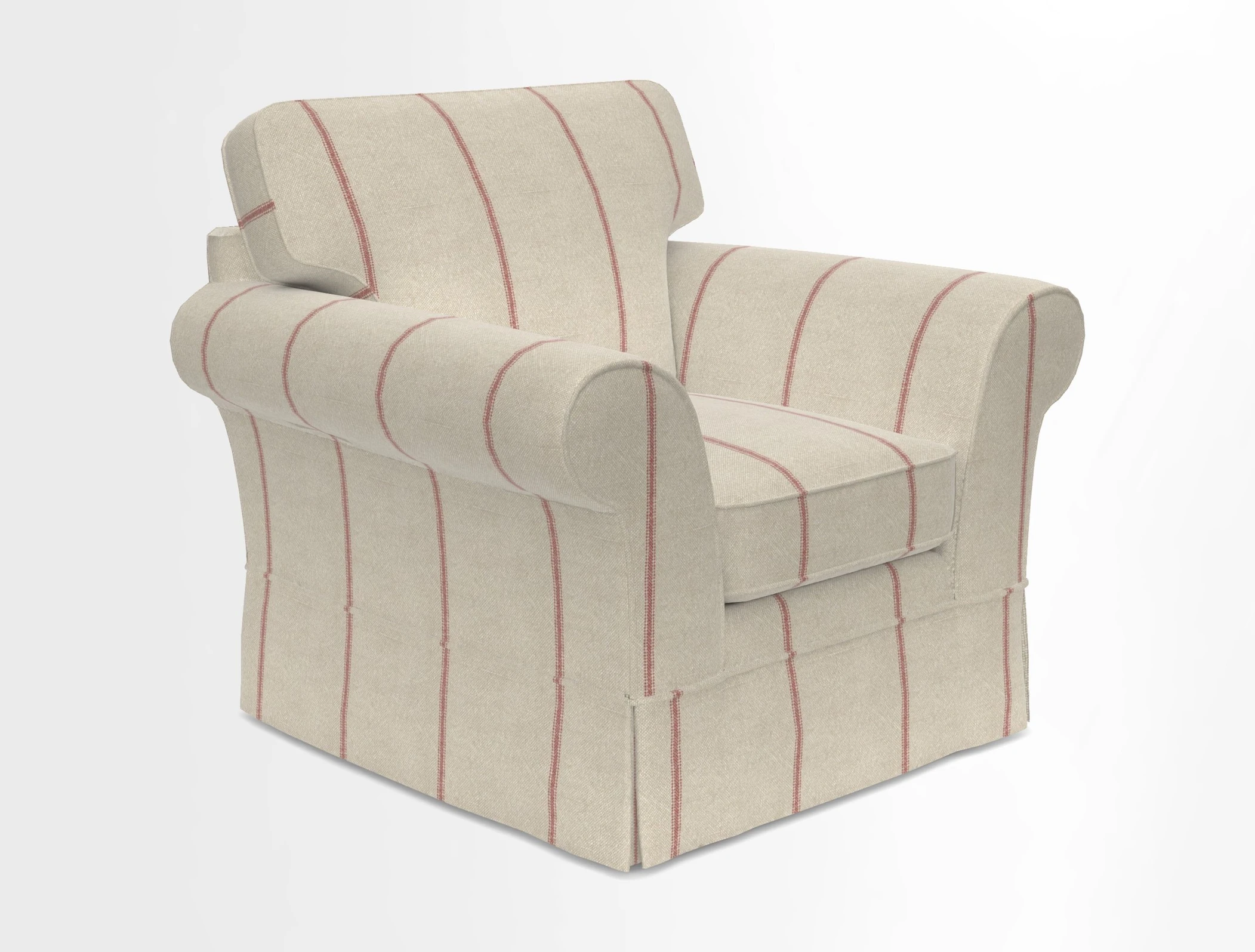 Lanhydrock Chair in Two Tone Plain Biscuit