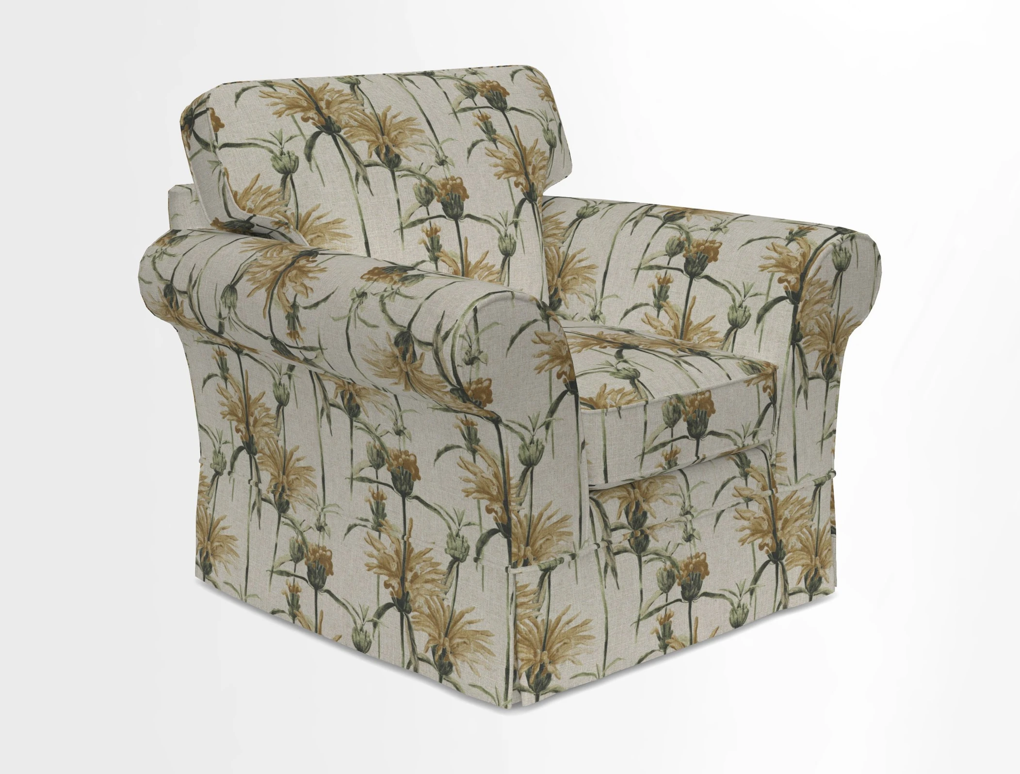 Lanhydrock Chair in Two Tone Plain Biscuit