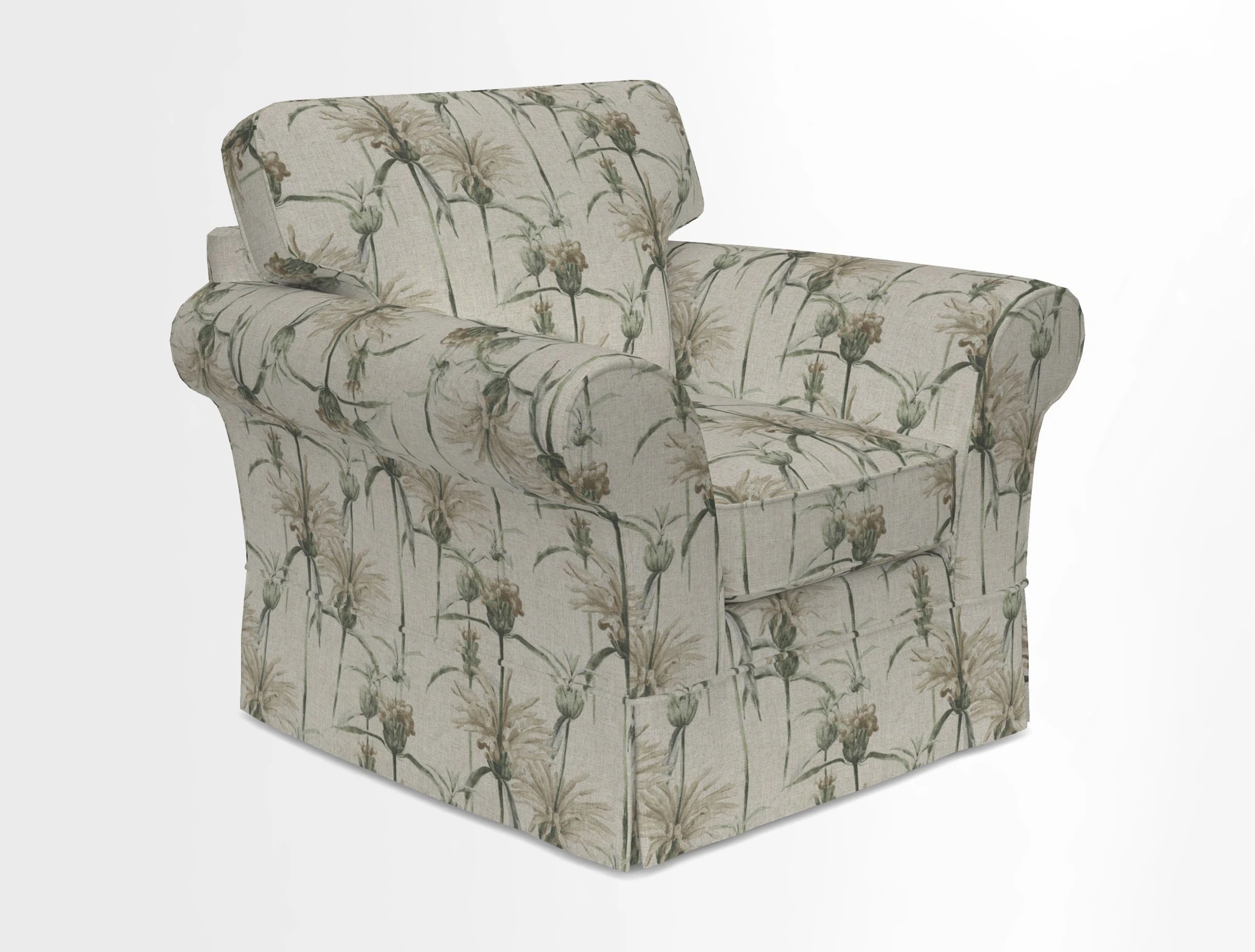 Lanhydrock Chair in Two Tone Plain Biscuit