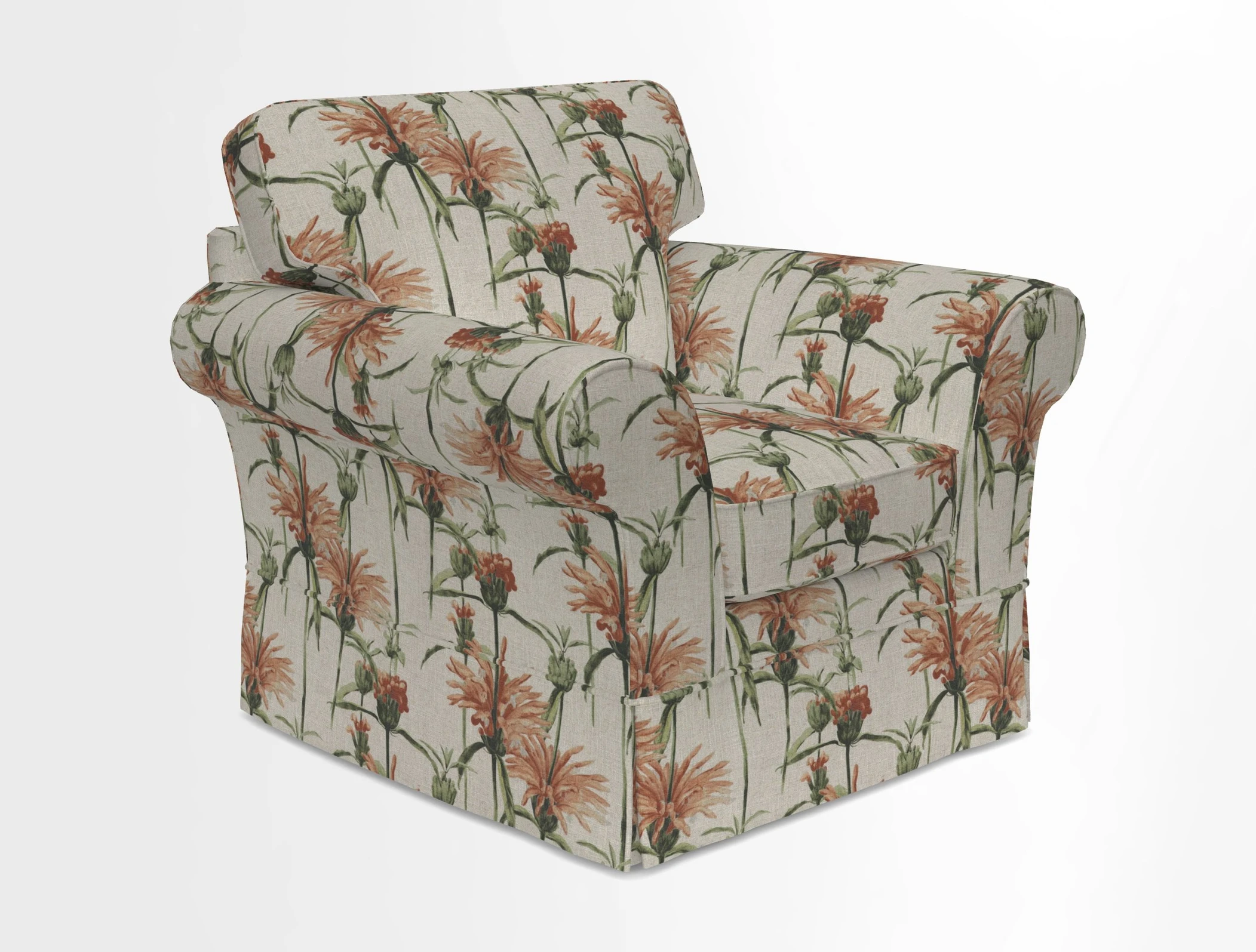 Lanhydrock Chair in Two Tone Plain Biscuit