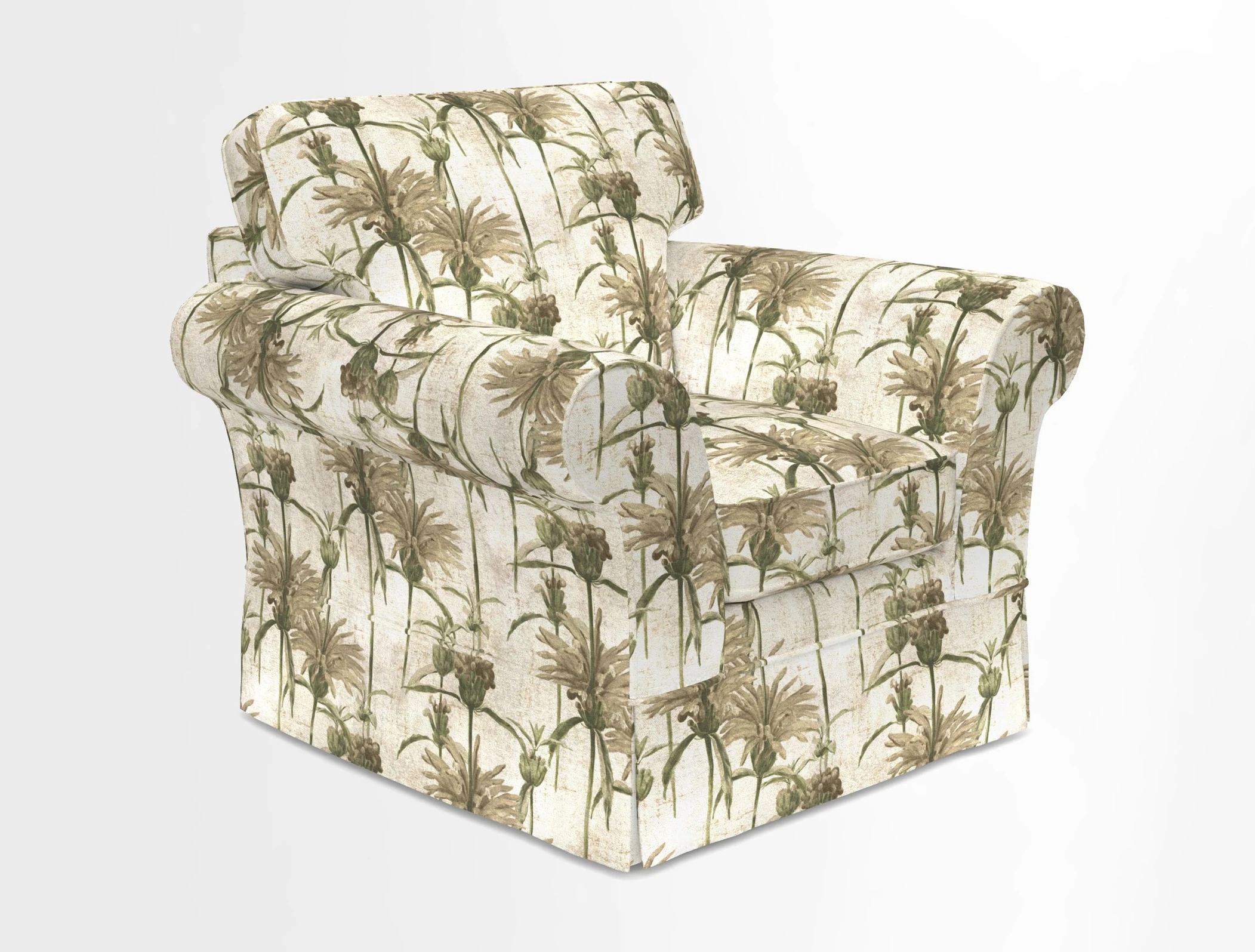 Lanhydrock Chair in Two Tone Plain Biscuit
