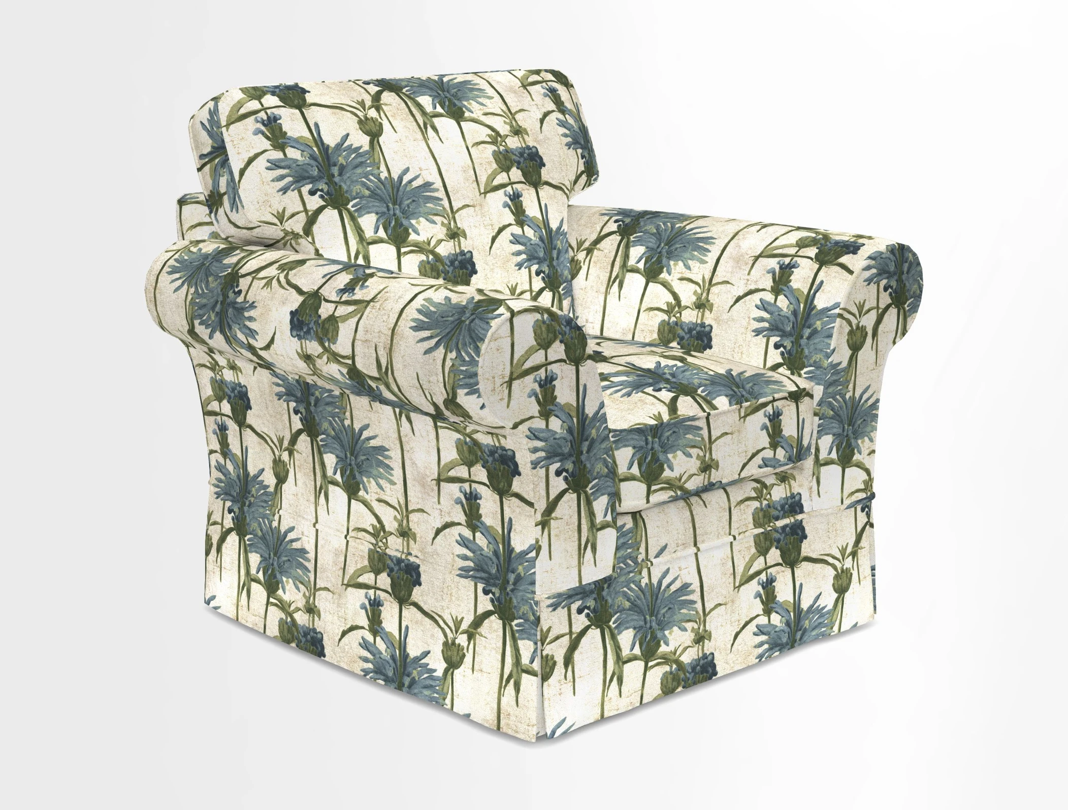 Lanhydrock Chair in Two Tone Plain Biscuit