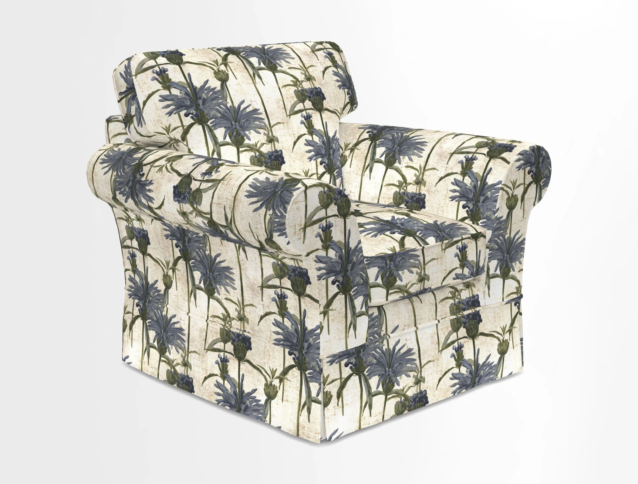 Lanhydrock Chair in Two Tone Plain Biscuit