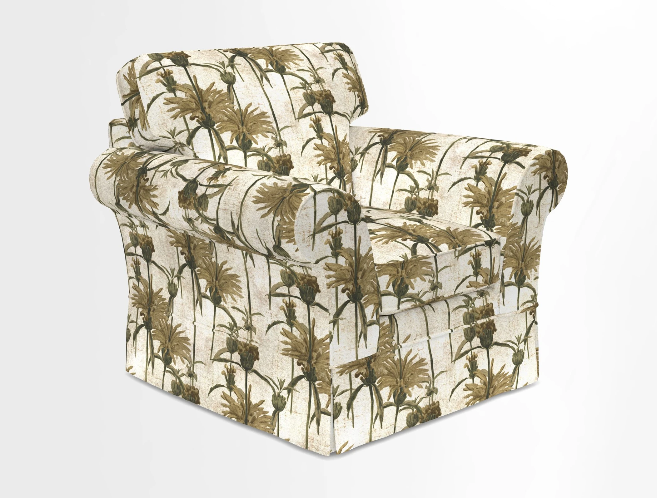 Lanhydrock Chair in Two Tone Plain Biscuit