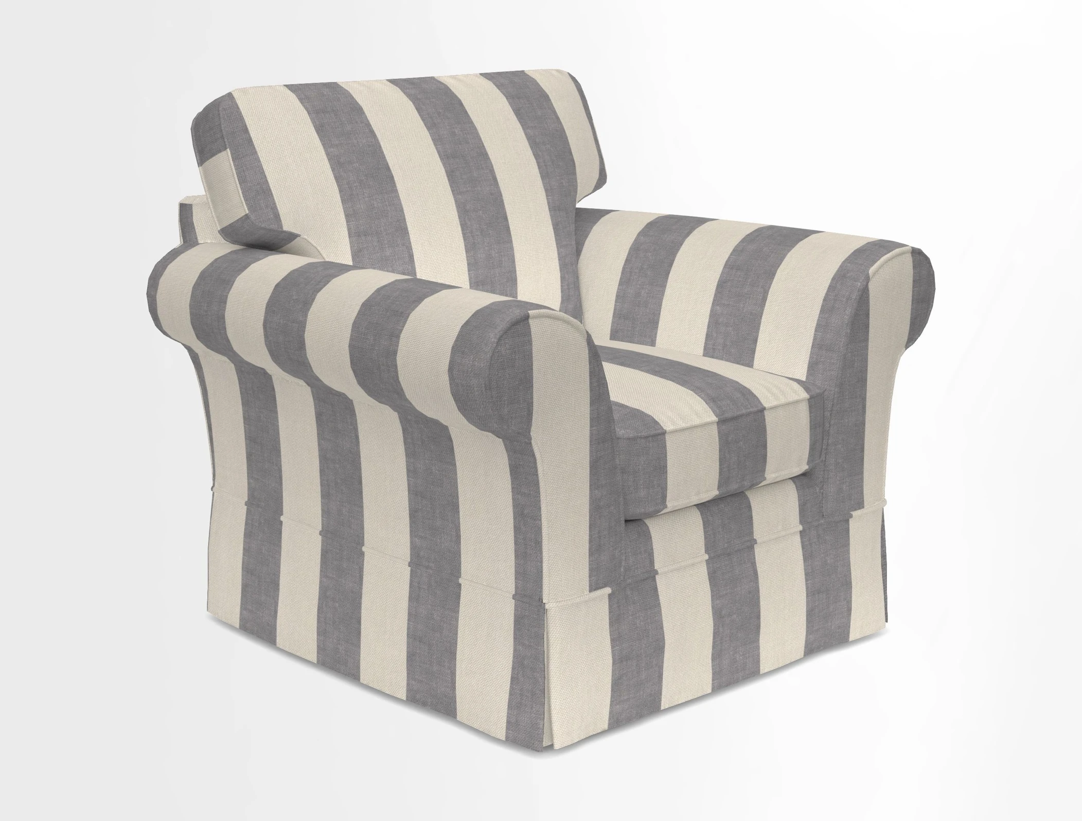 Lanhydrock Chair in Two Tone Plain Biscuit