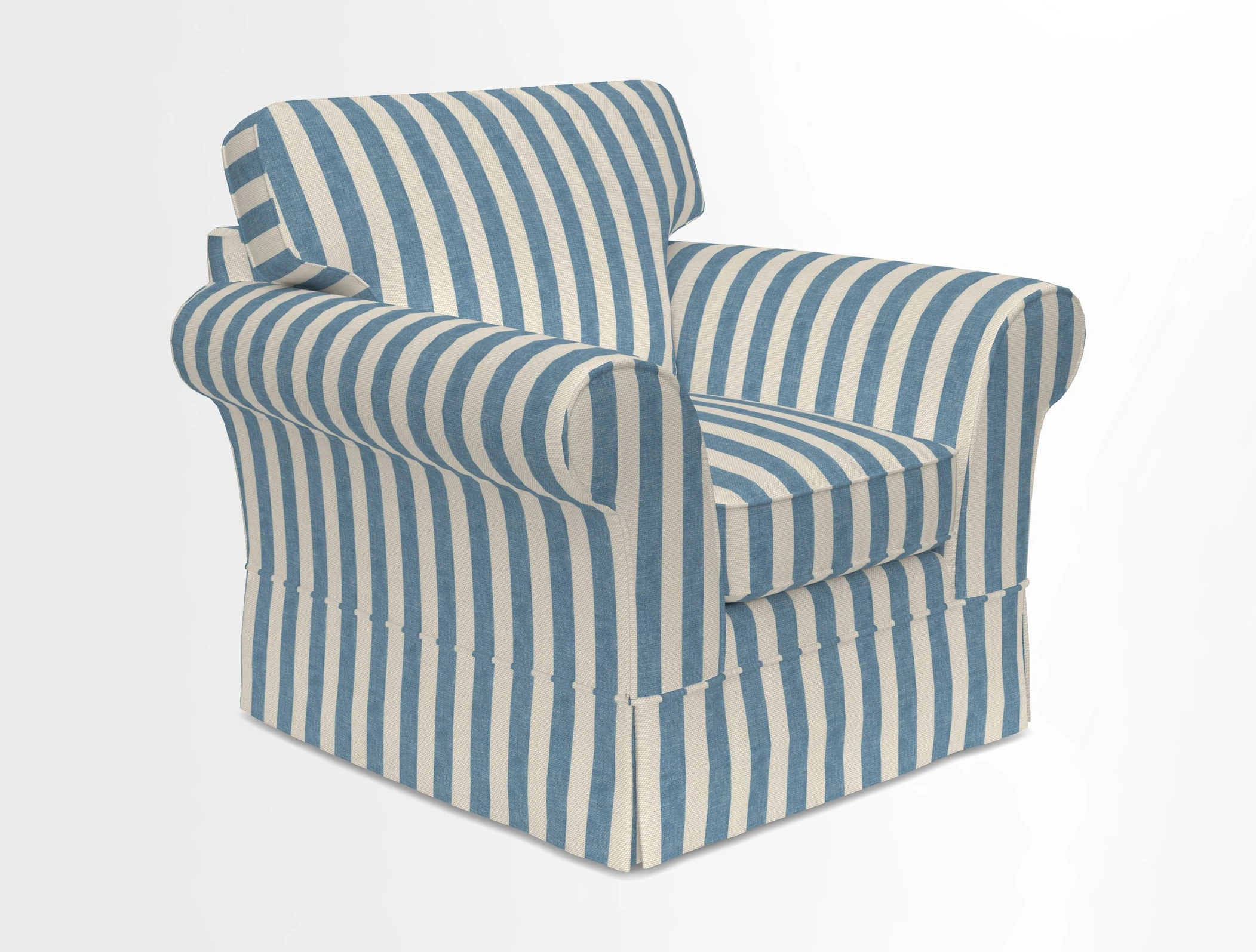 Lanhydrock Chair in Two Tone Plain Biscuit