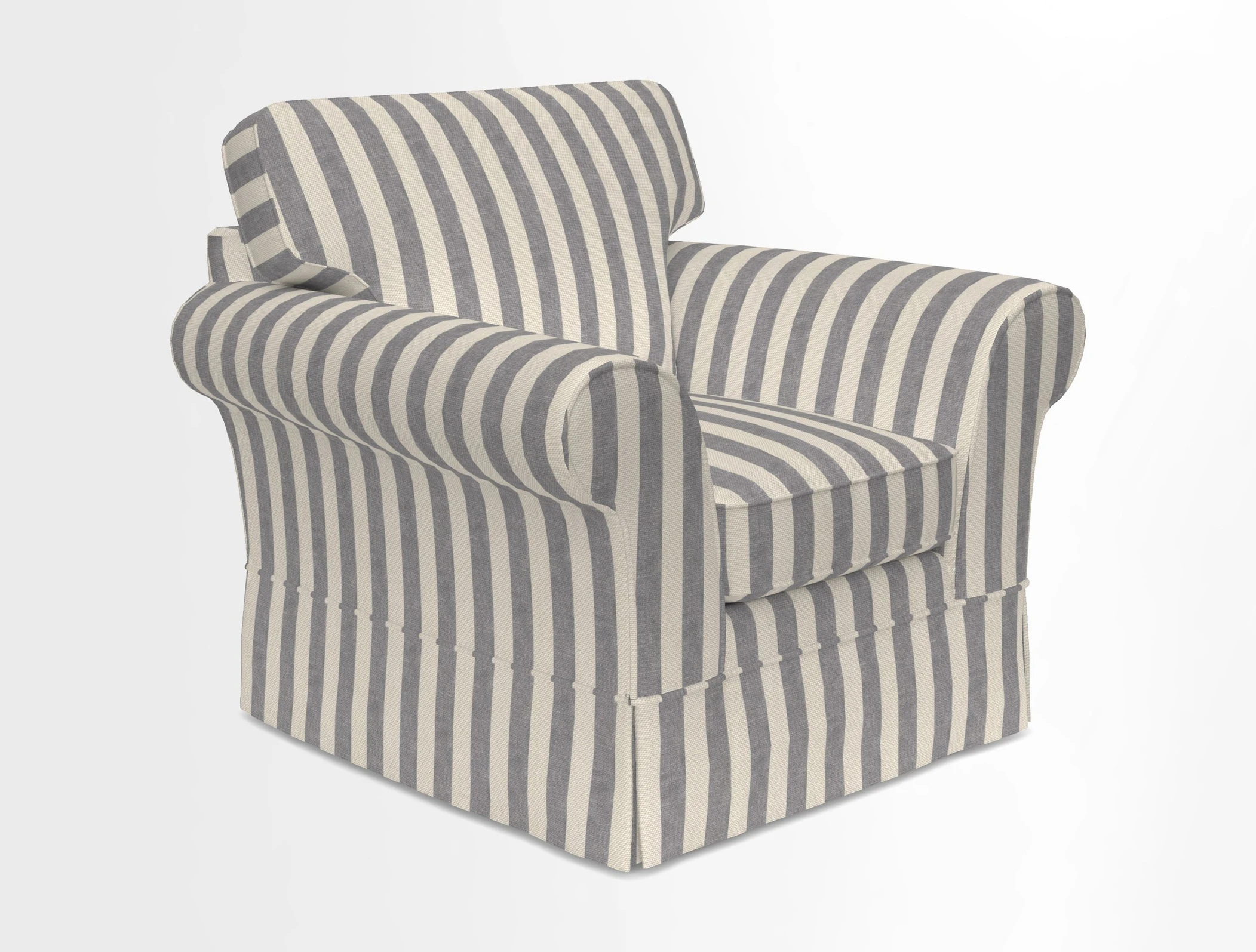 Lanhydrock Chair in Two Tone Plain Biscuit