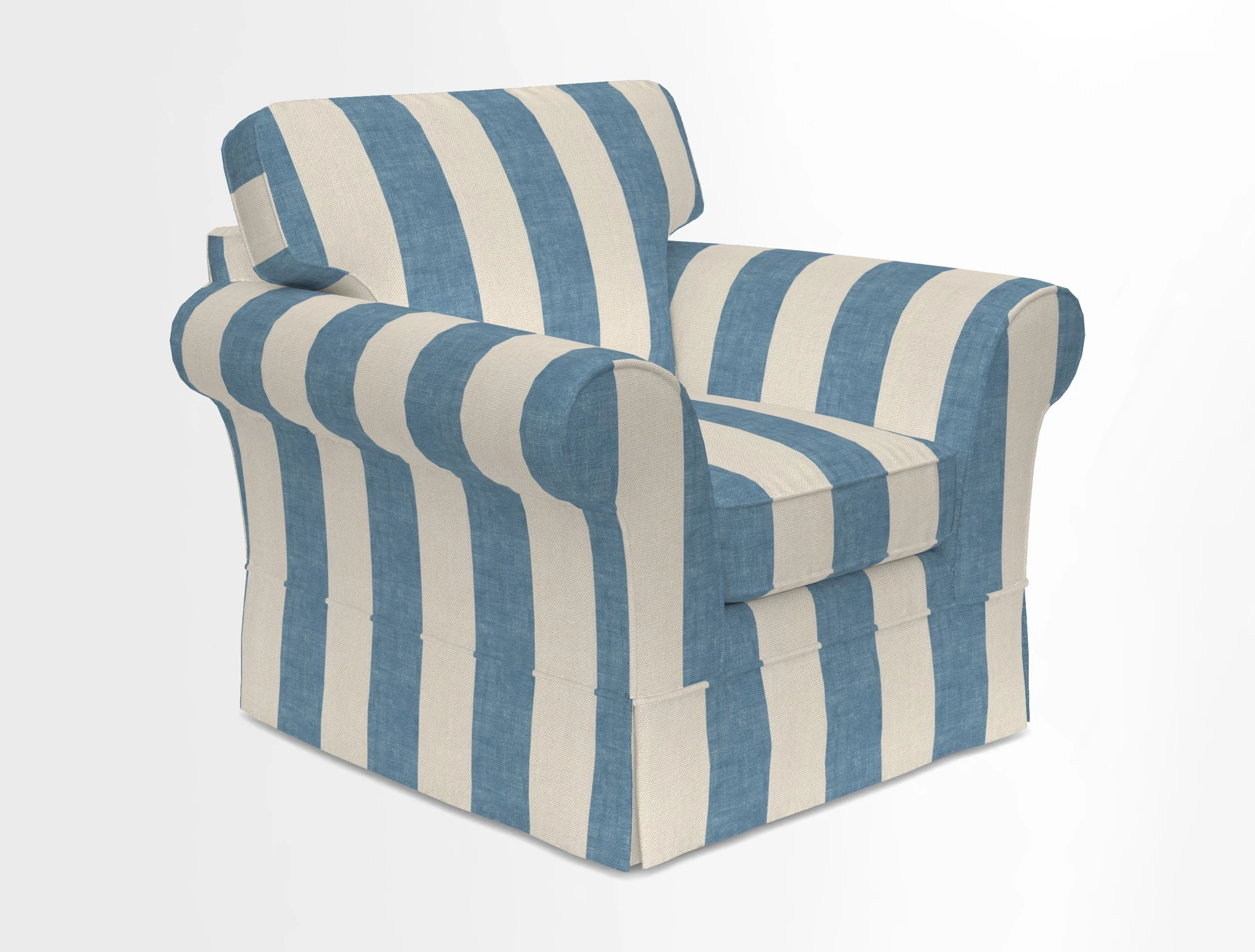Lanhydrock Chair in Two Tone Plain Biscuit